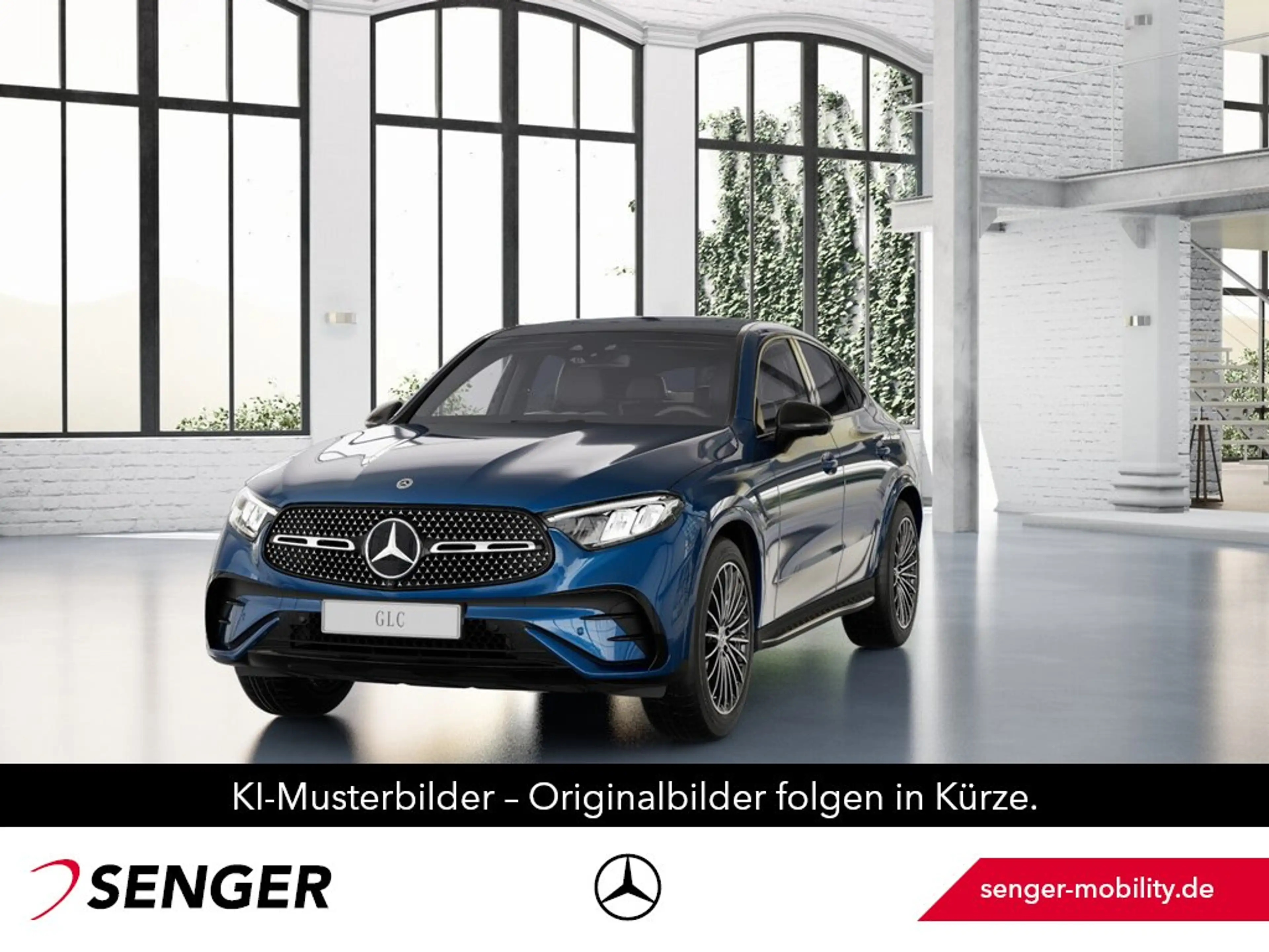 Mercedes-Benz GLC 300 d 4M Coupe AMG Night Pano 20" 360°K. AHK