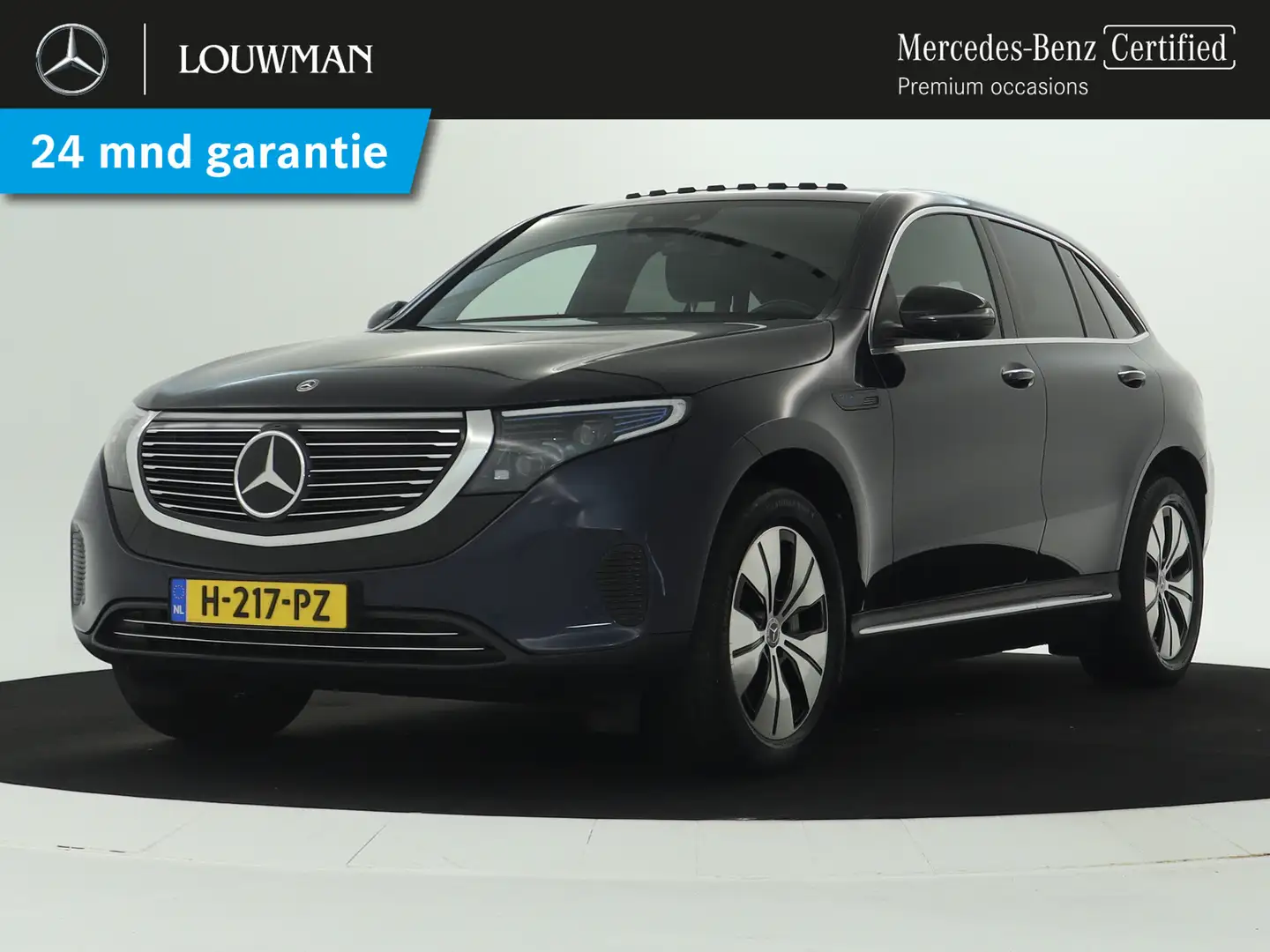 Mercedes-Benz EQC 400 4-MATIC 80 kWh | Schuifdak | Rijassistentie Pack | Blauw - 1