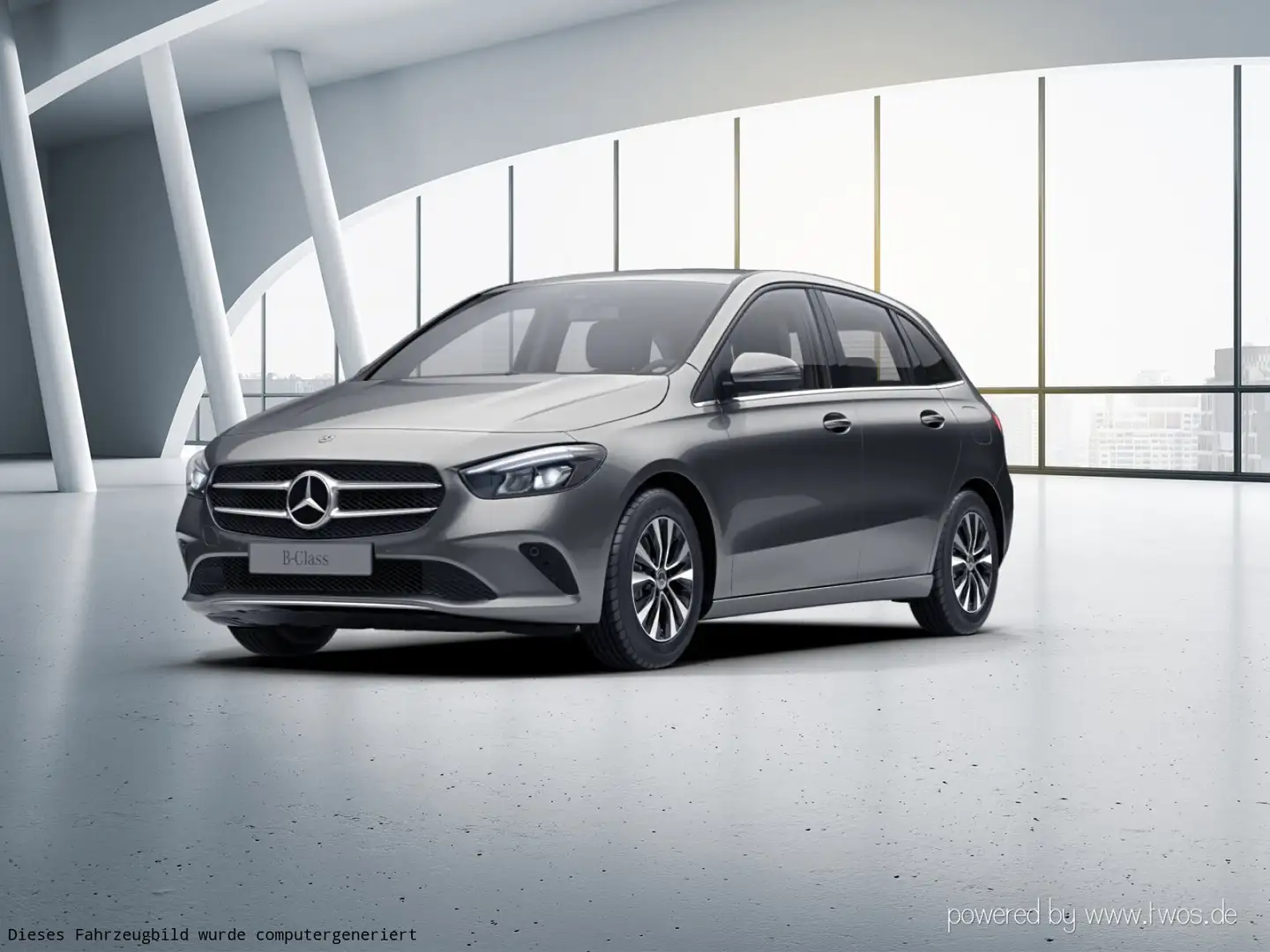 Mercedes-Benz B 200 B 200 Style RüKam LED AHK Spiegelpaket Sitzh Navi Grau - 2