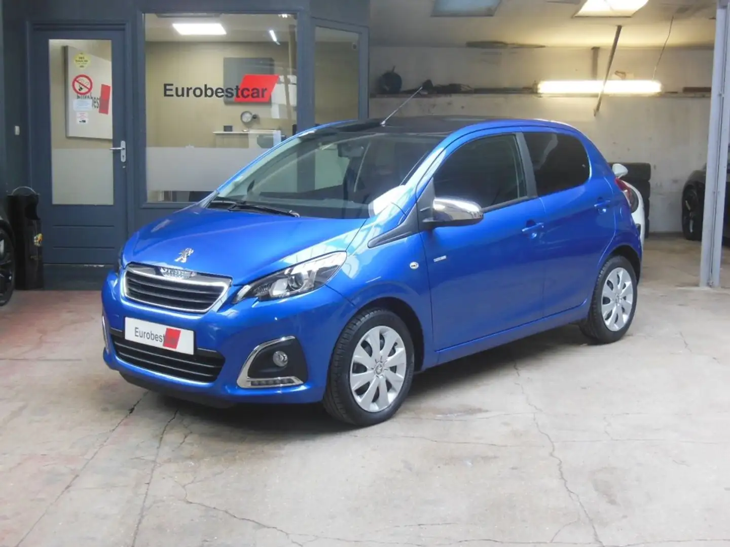 Peugeot 108 VTI 72 STYLE 5P Bleu - 1