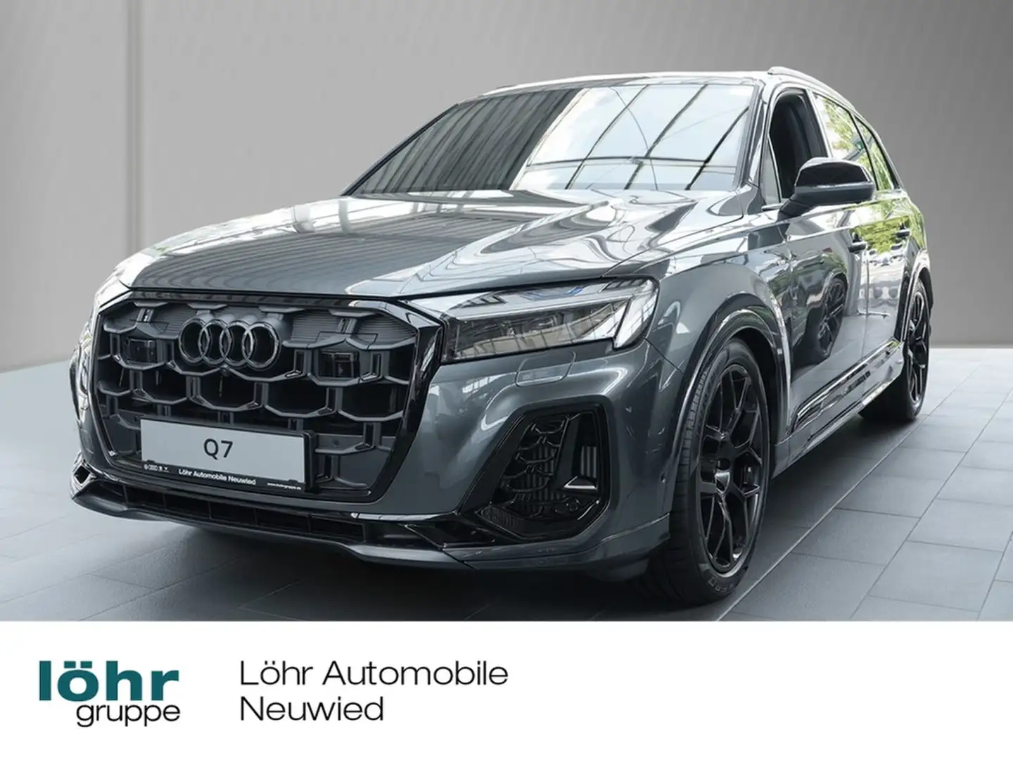 Audi Q7 60 TFSIe quattro S line Gris - 1