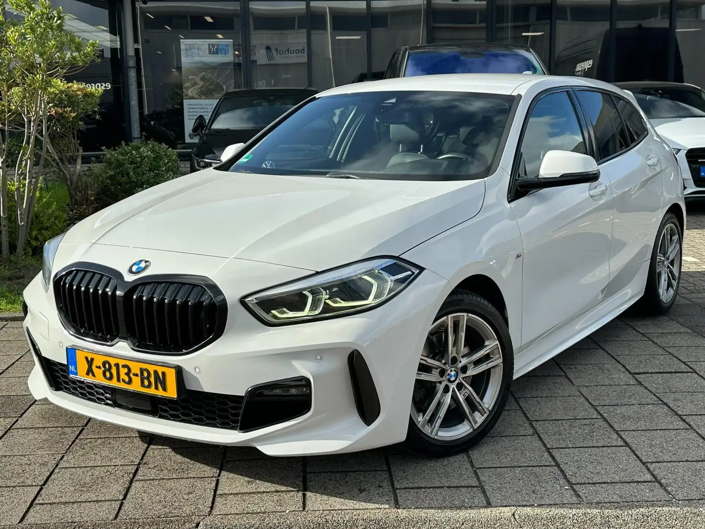BMW 118 1-serie 118i High Executive l M-PAKKET l SFEERVERL Blanc - 1