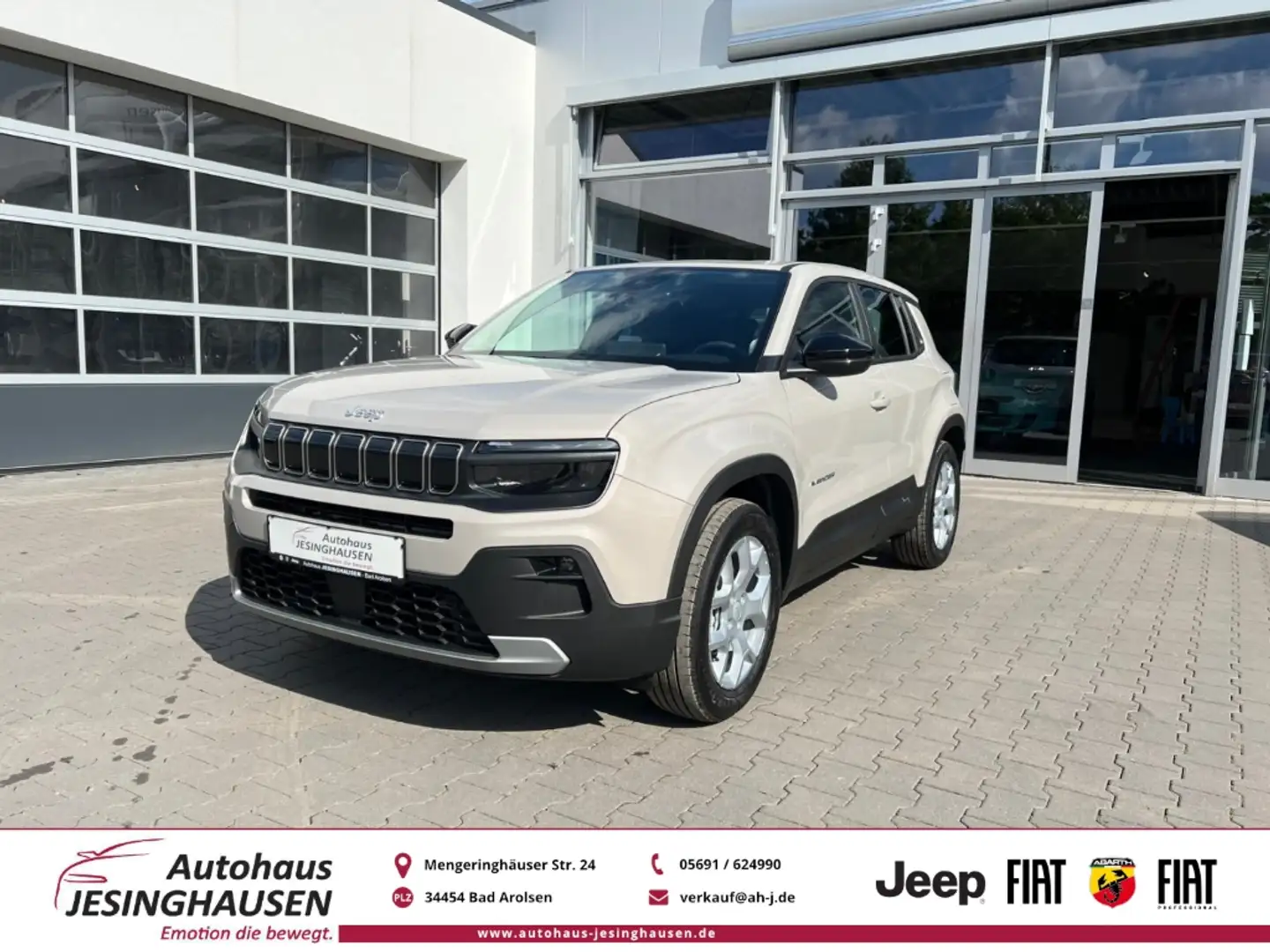 Jeep Avenger Altitude LED Apple CarPlay Android Auto Klimaautom Gris - 1