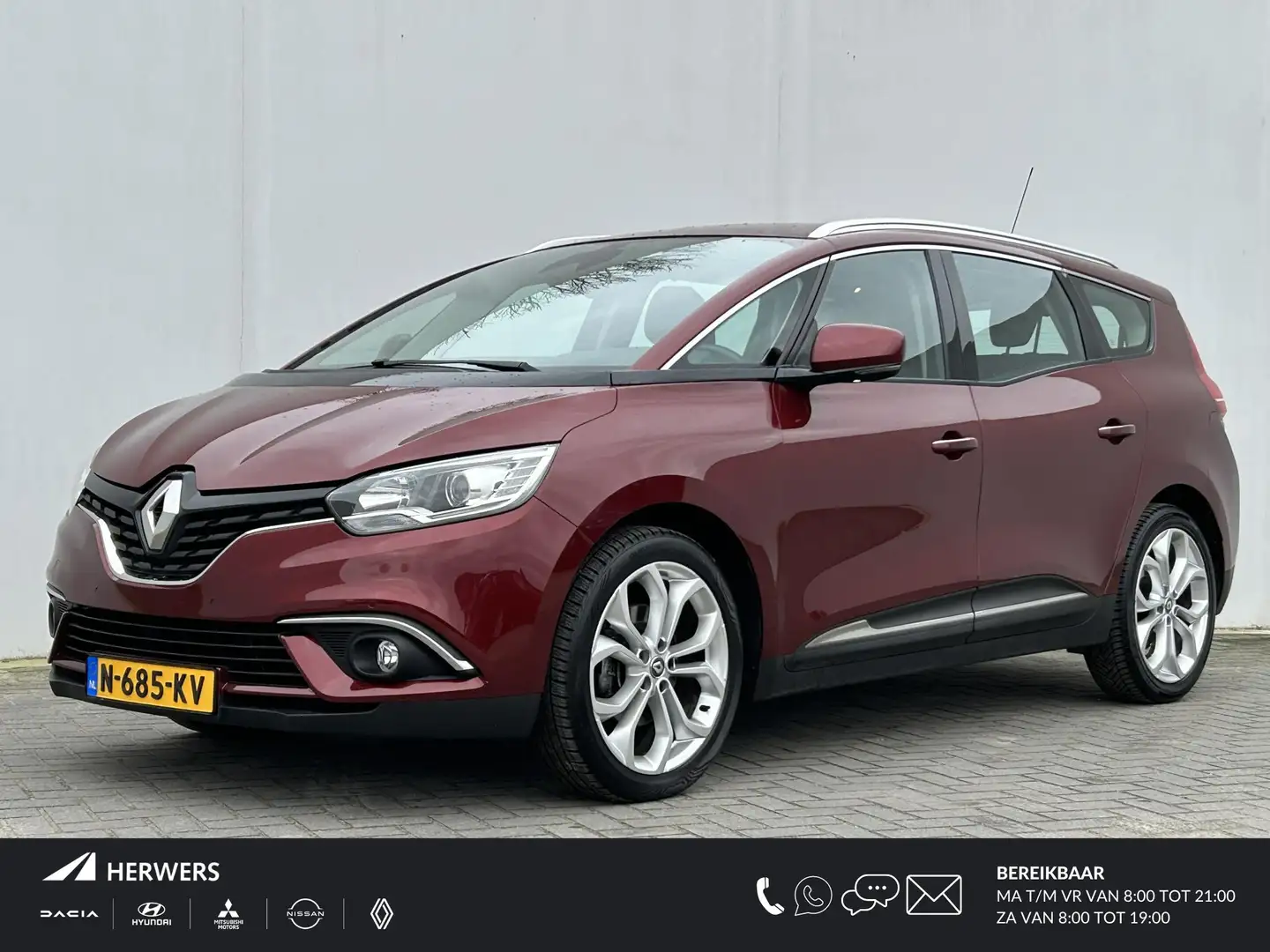 Renault Grand Scenic 1.2 TCe Intens 7p. Rood - 1
