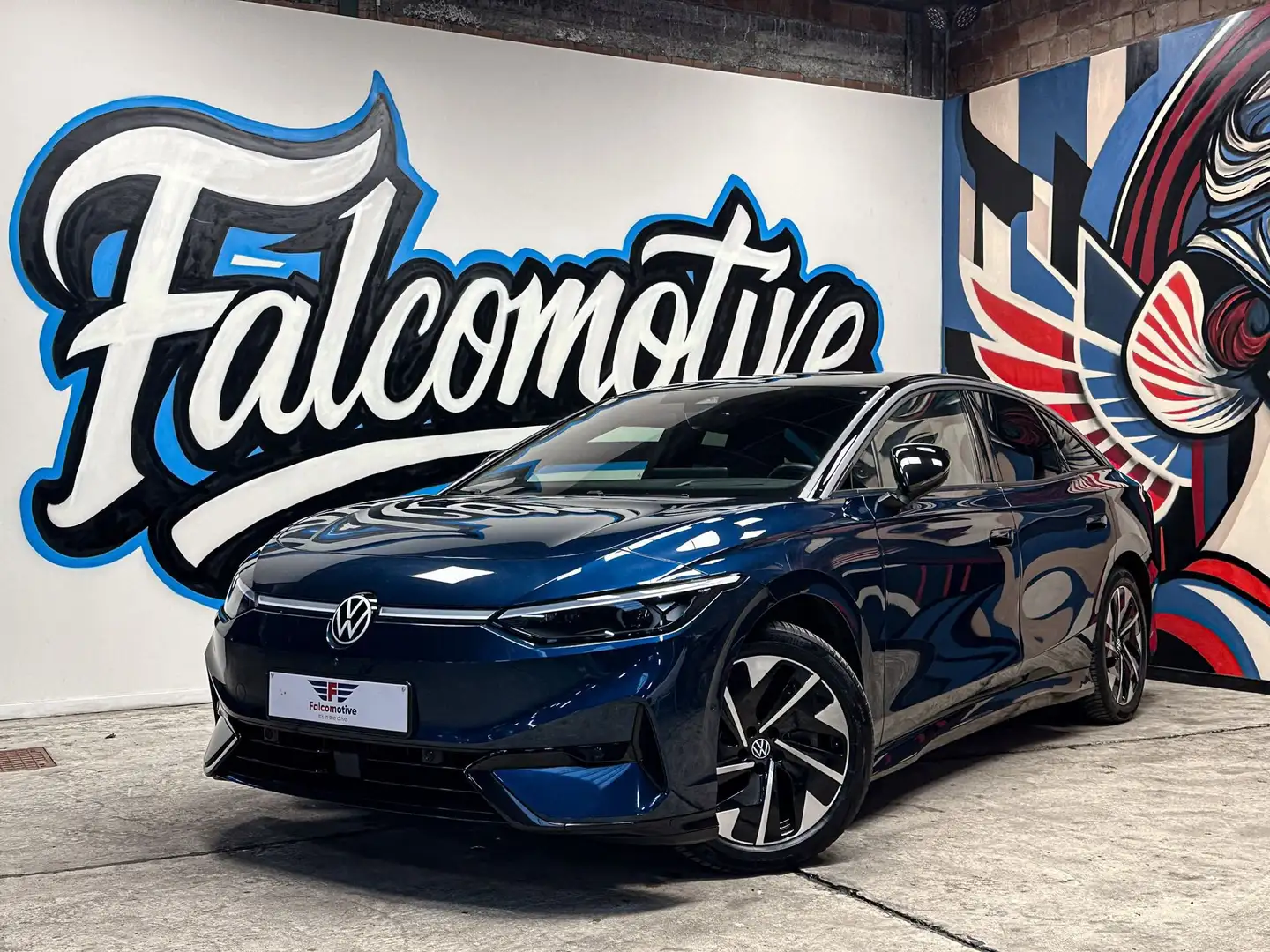 Volkswagen ID.7 Pro*80kWh*618 KM WLTP*95.1% SOH*FULL* Bleu - 1