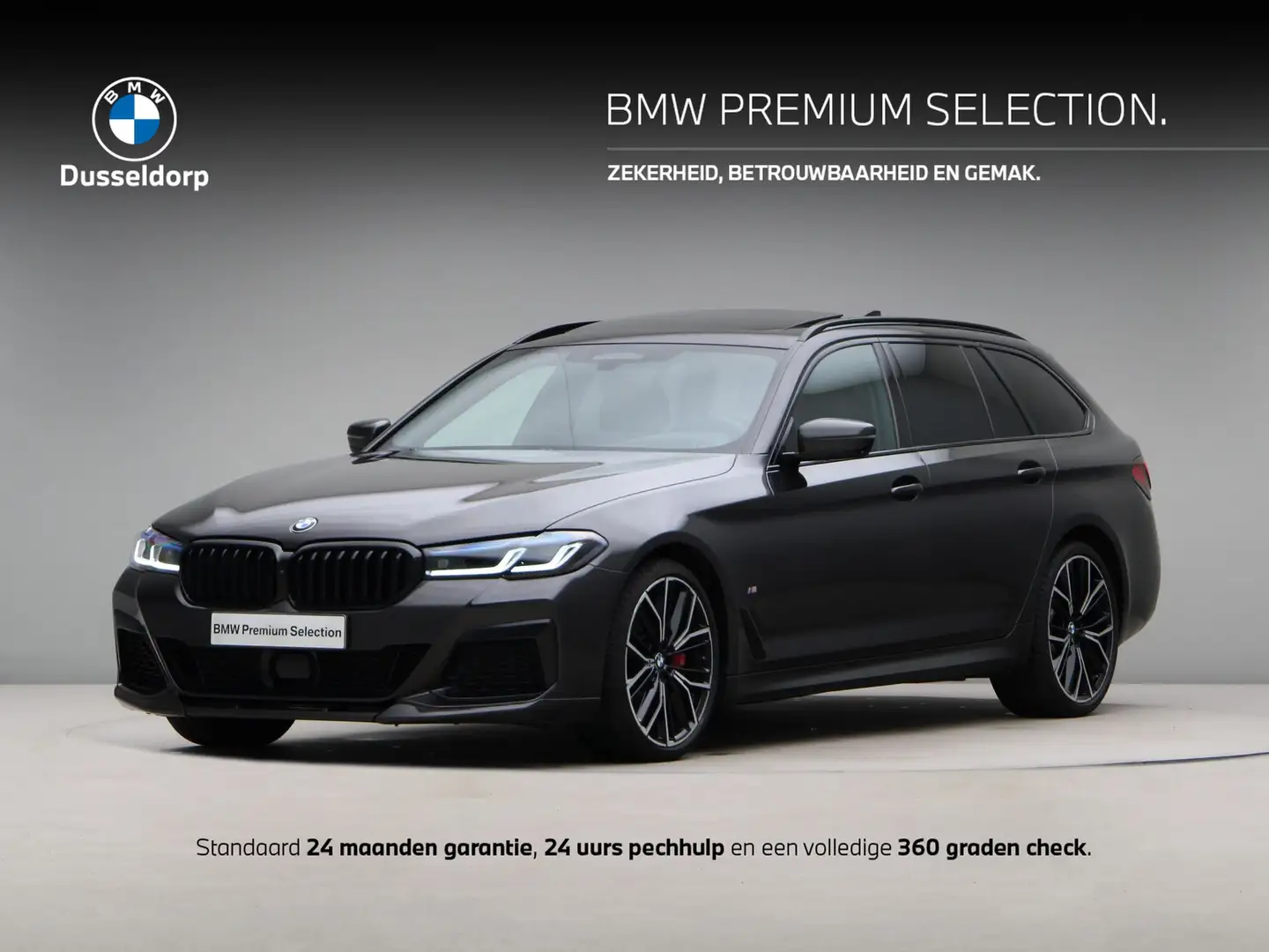 BMW 540 5 Serie 540i Touring xDrive High Exe M-Sport Indiv Grigio - 1