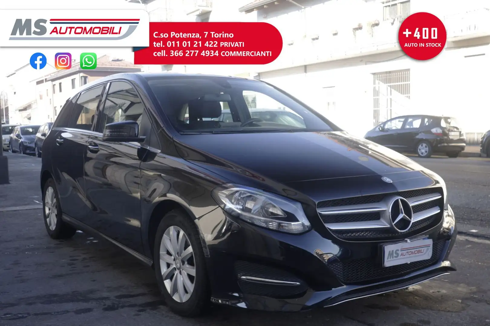 Mercedes-Benz B 180 Mercedes-Benz Classe B 180 BENZINA Business Unico Schwarz - 1