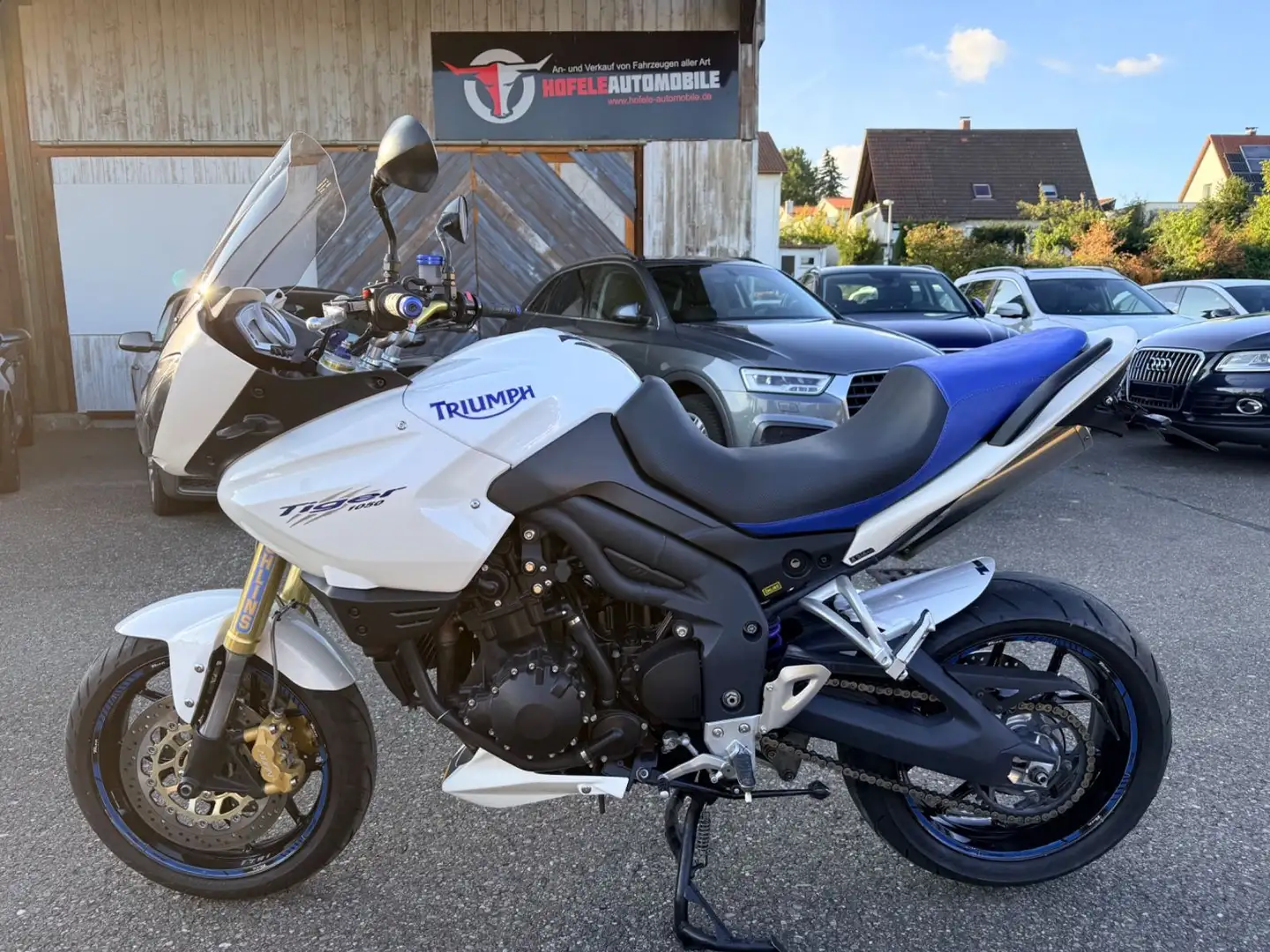 Triumph Tiger 1050 Blanc - 2