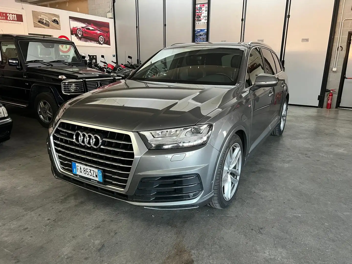 Audi Q7 Q7 II 2016 3.0 tdi Business Plus quattro tiptronic Grigio - 1