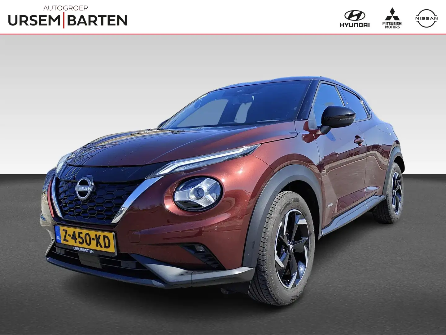Nissan Juke 1.6 Hybrid N-Connecta | Naviagtie | Keyless entree Rood - 1