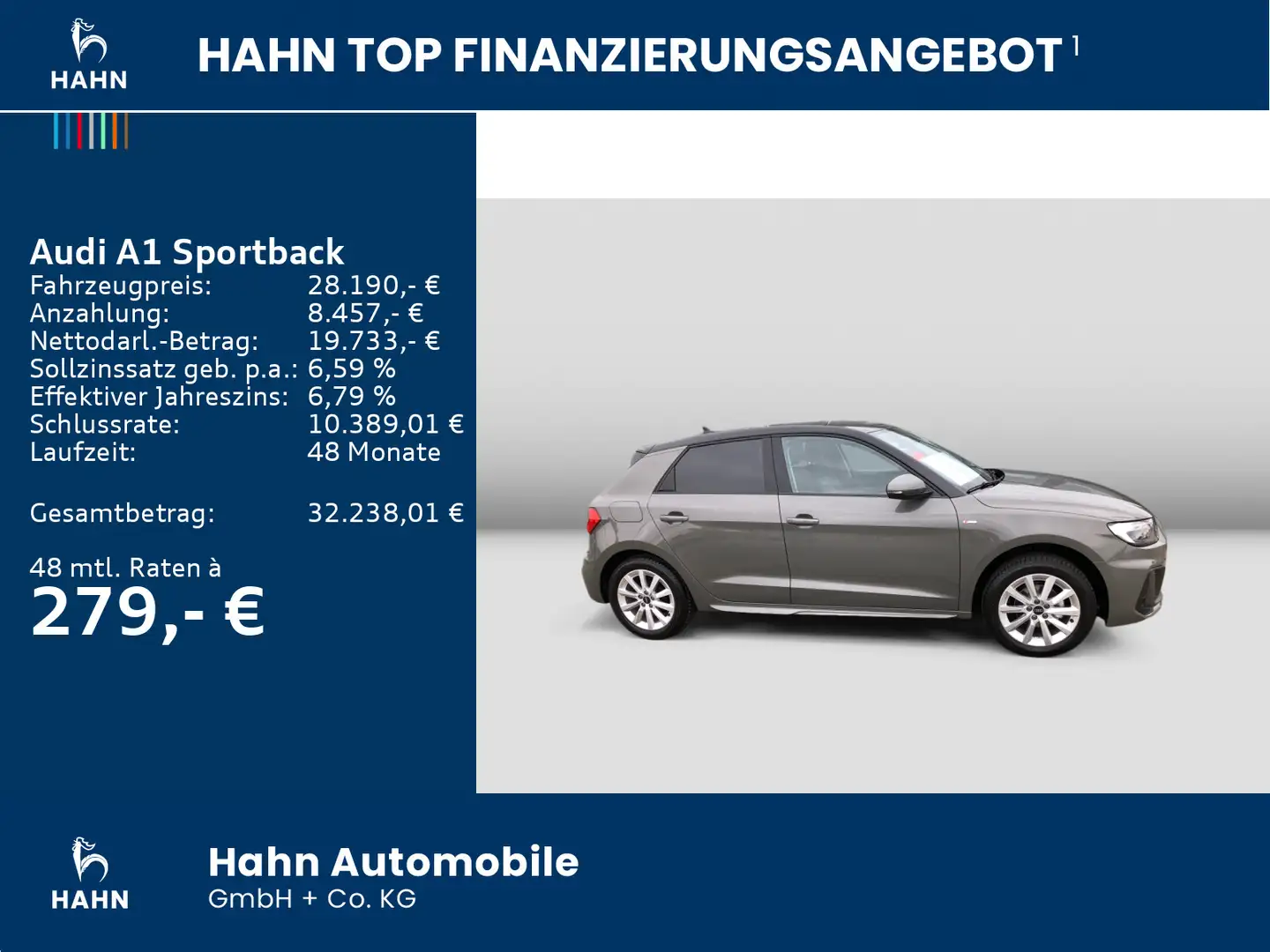 Audi A1 S line 25 TFSI 70(95) Grau - 2