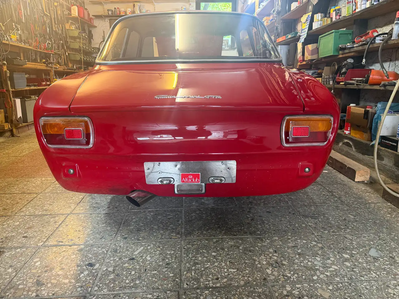 Alfa Romeo GTV Bertone Kantenhaube in GTA-Optik Alu, foto 8
