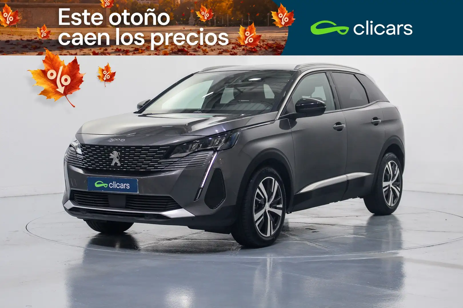 Peugeot 3008 1.2 S&S PureTech Allure Pack 130 Gris - 1