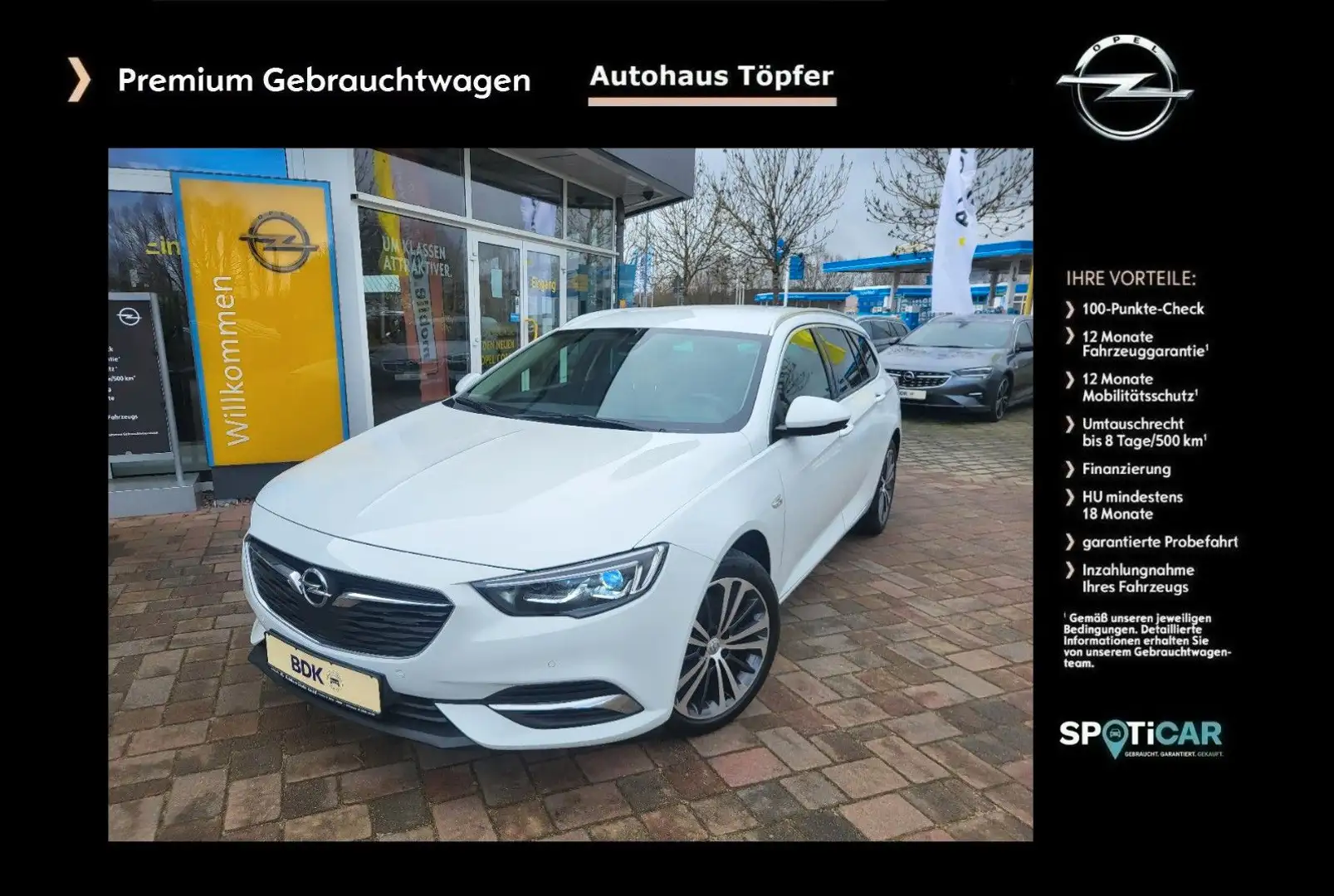 Opel Insignia B ST /18-Zoll Bicolor/Radar/HeadUp/Bose Weiß - 1