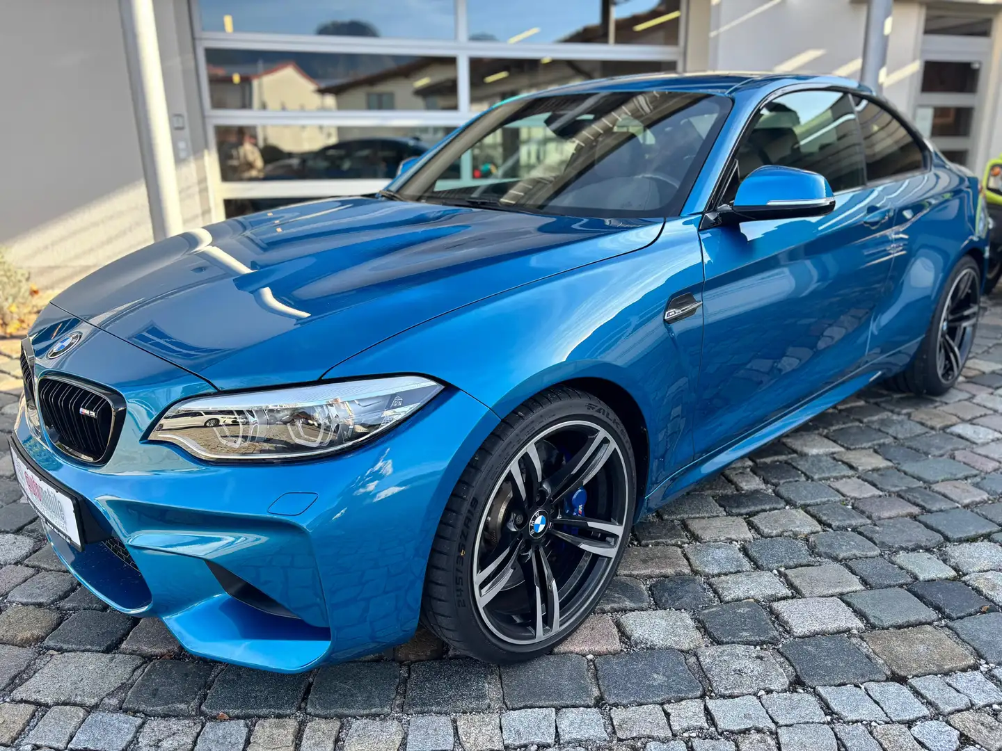 BMW M2 DKG|Memo|PDC|DrivAs|Nav|HiFi-H&K|LED|TopZust. Blau - 1