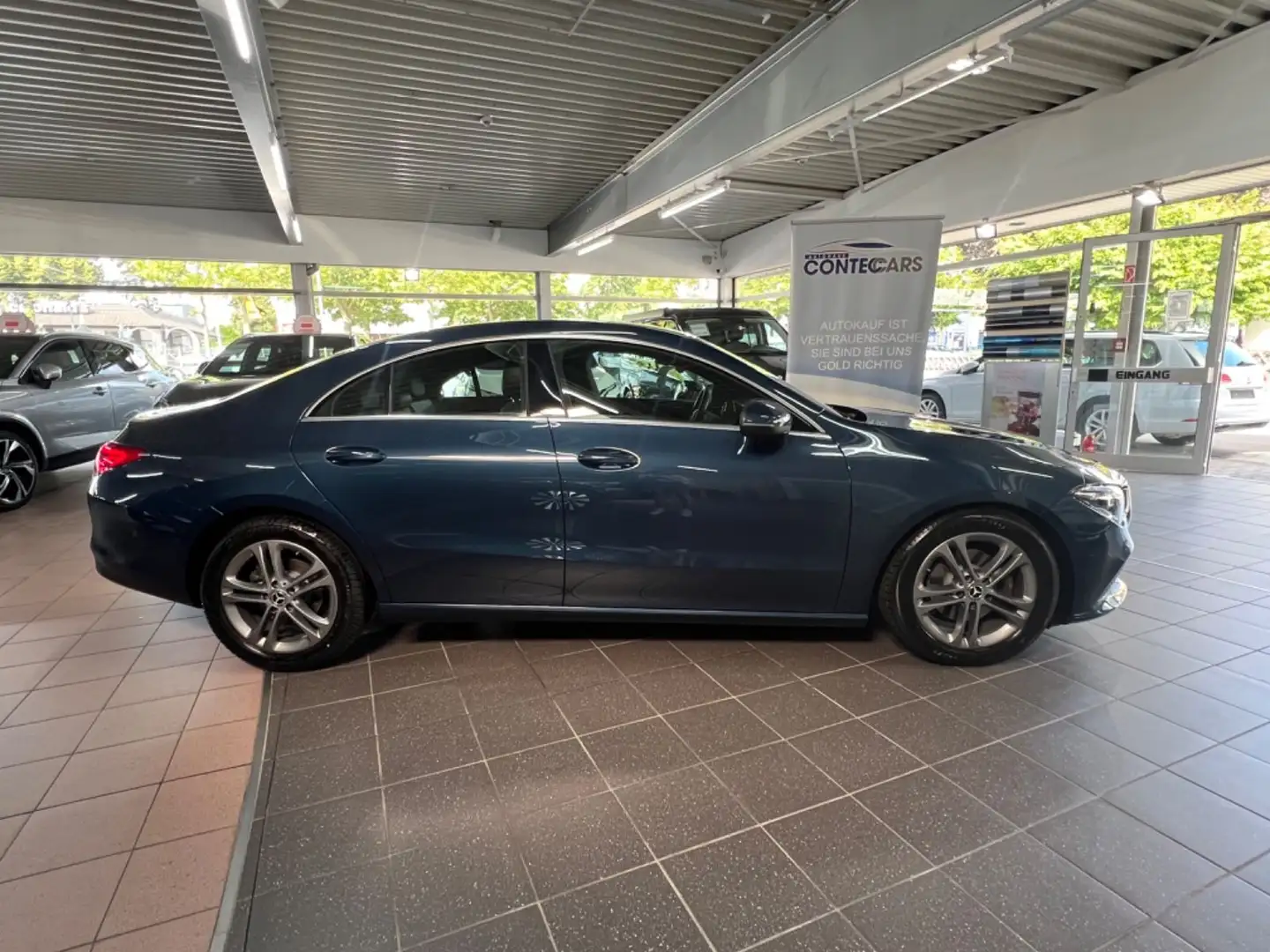 Mercedes-Benz CLA 180 CLA 180d Coupe Lim. LED HIGH+MBUX+PARK PAKET Blau - 1