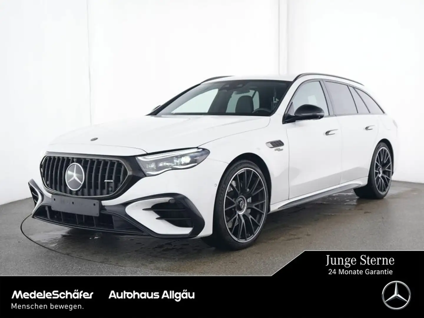 Mercedes-Benz E 53 AMG E 53 AMG T Hybrid 4M+ Night 21" AHK Fahr-Assi Dist Blanc - 1