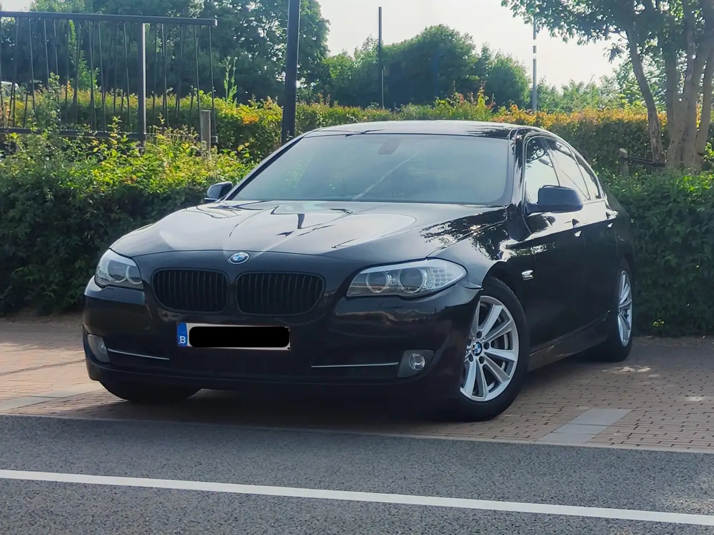 BMW 520 520d Zwart - 2