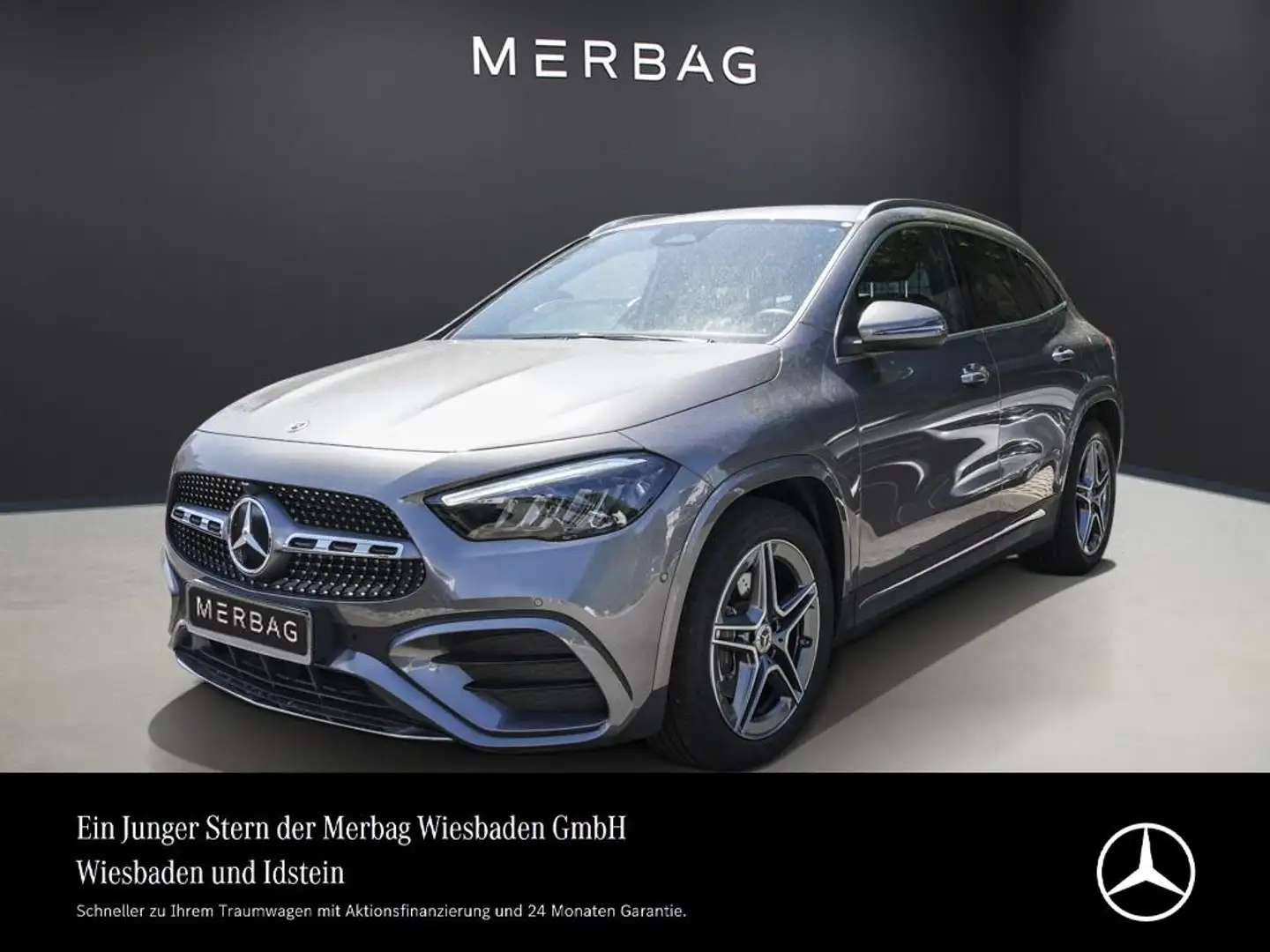 Mercedes-Benz GLA 180 AMG-LINE ADVANCED AHK WINTER LED KAMERA Gris - 1