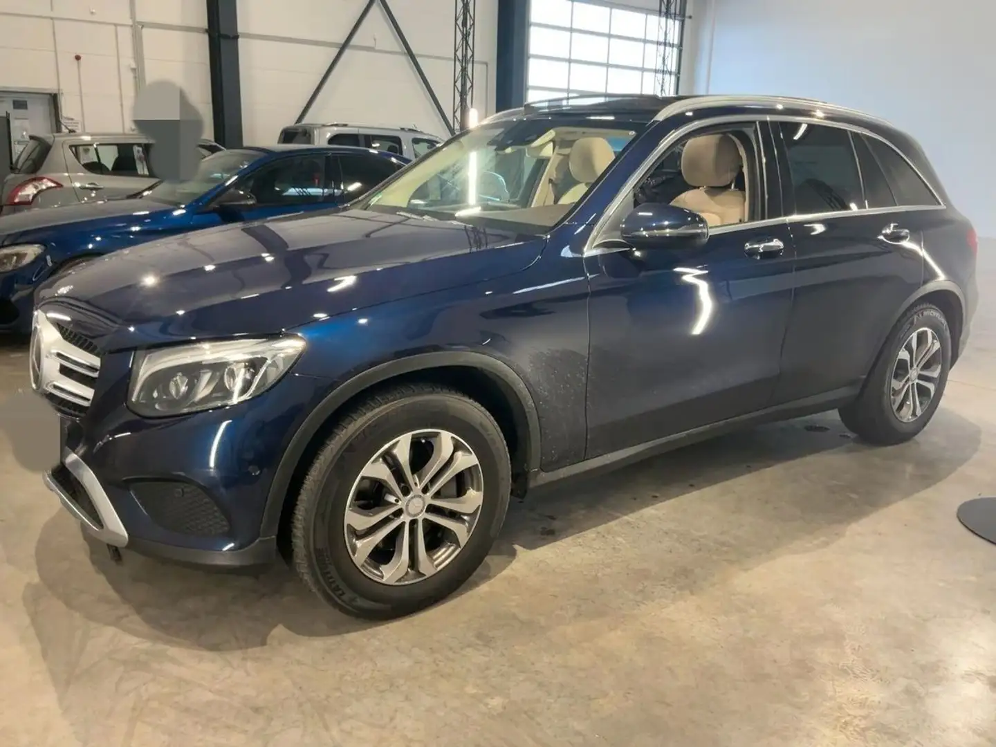 Mercedes-Benz GLC 220 d 4Matic Exclusive 1.Hand*Distro+*Pano*AH Blau - 1