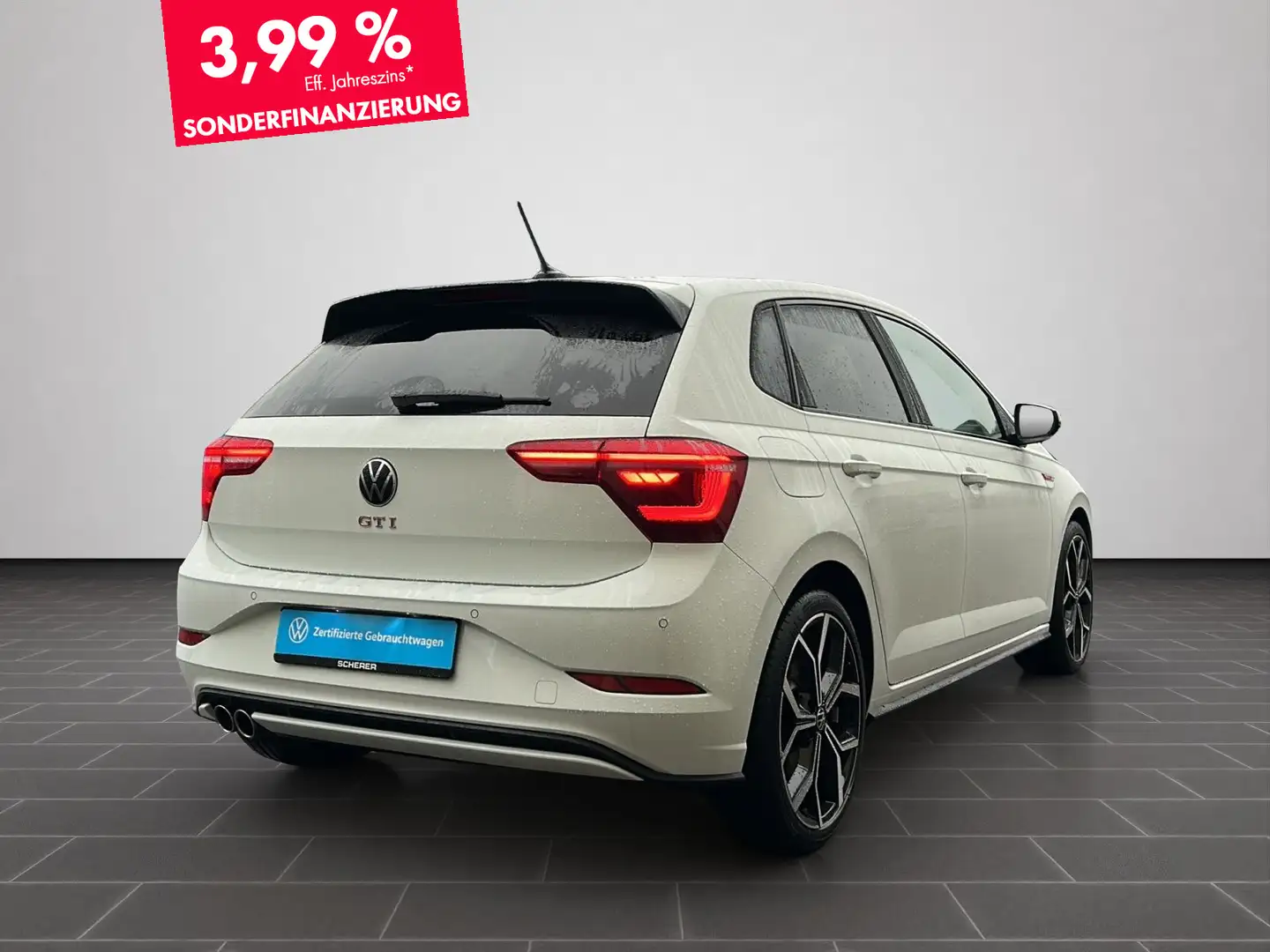 Volkswagen Polo GTI 2.0 TSI DSG IQ.LIGHT NAVI PDC LIGHT ASS Weiß - 2