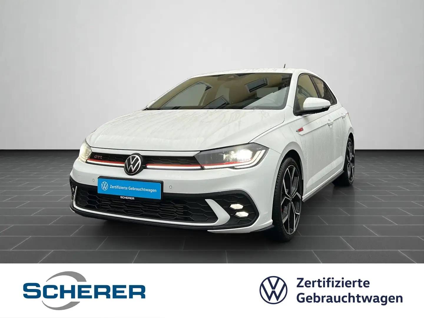 Volkswagen Polo GTI 2.0 TSI DSG IQ.LIGHT NAVI PDC LIGHT ASS Weiß - 1