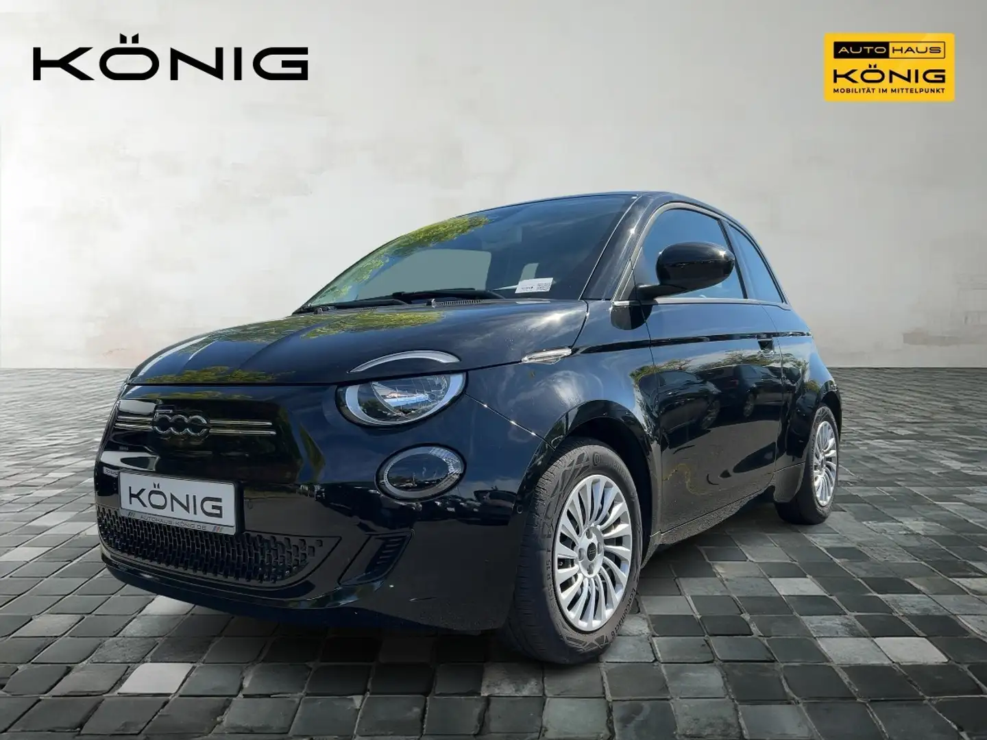 Fiat 500e Schwarz - 1