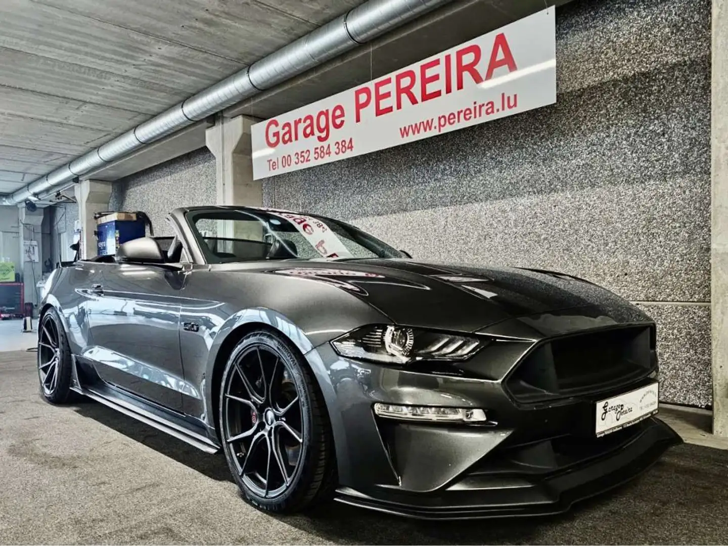 Ford Mustang 5.0 GT CABRIO Limite Edition WRacing EUROPA COC CU Grijs - 1