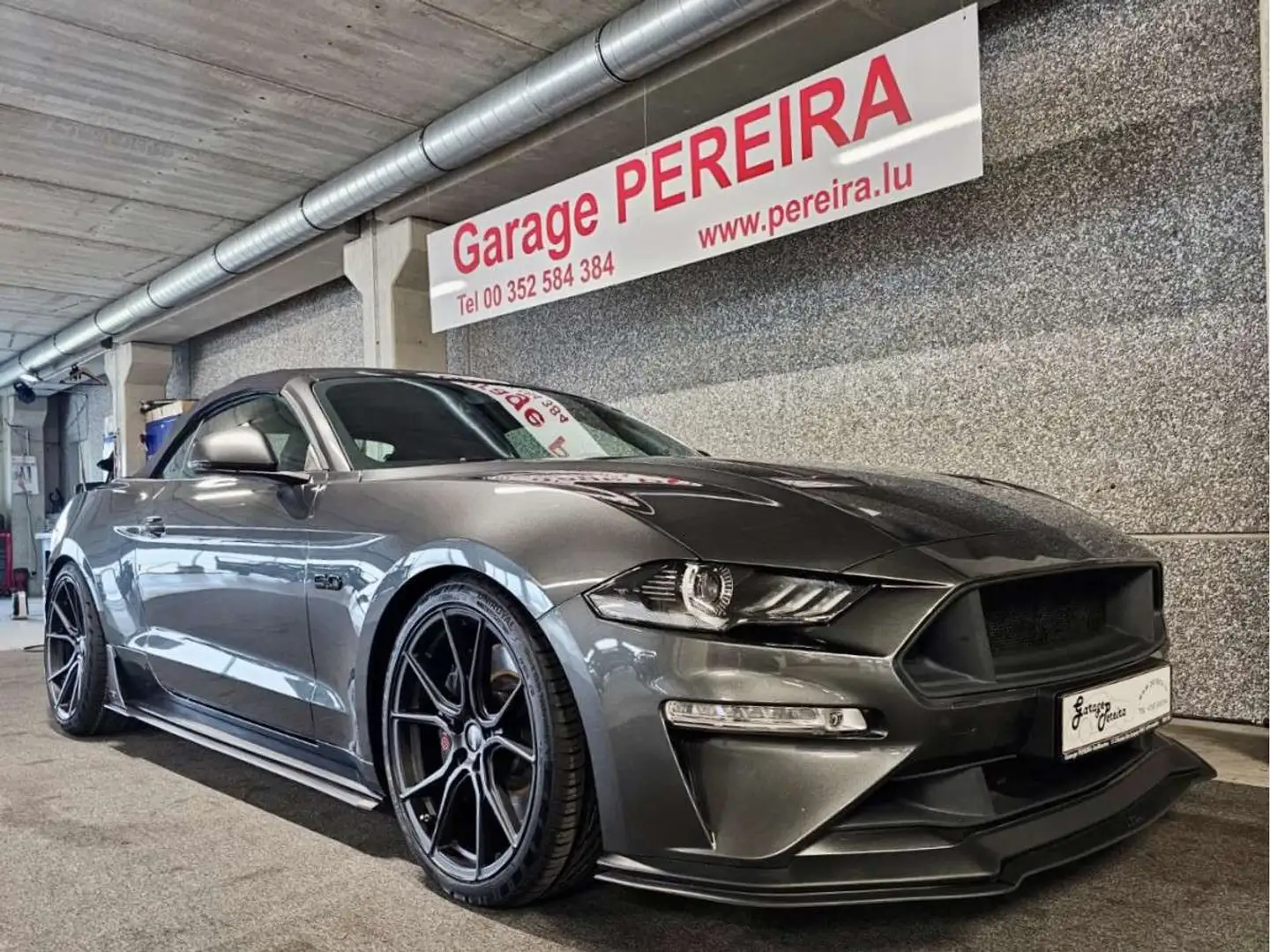 Ford Mustang 5.0 GT CABRIO Limite Edition WRacing EUROPA COC CU Grijs - 2