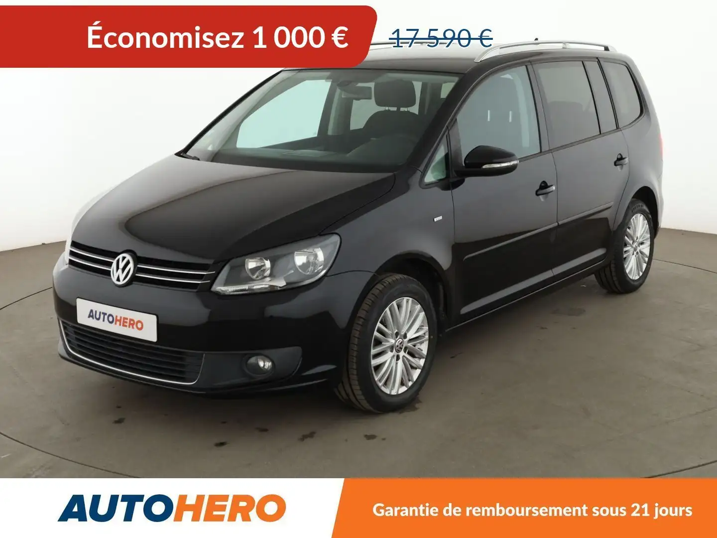 Volkswagen Touran 2.0 TDI BlueMotion Tech Cup DSG6 Noir - 1