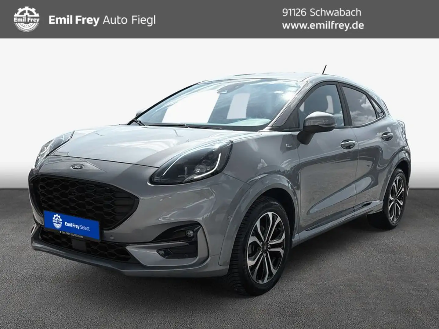 Ford Puma 1.0 EcoBoost Hybrid Aut. ST-LINE Argent - 1