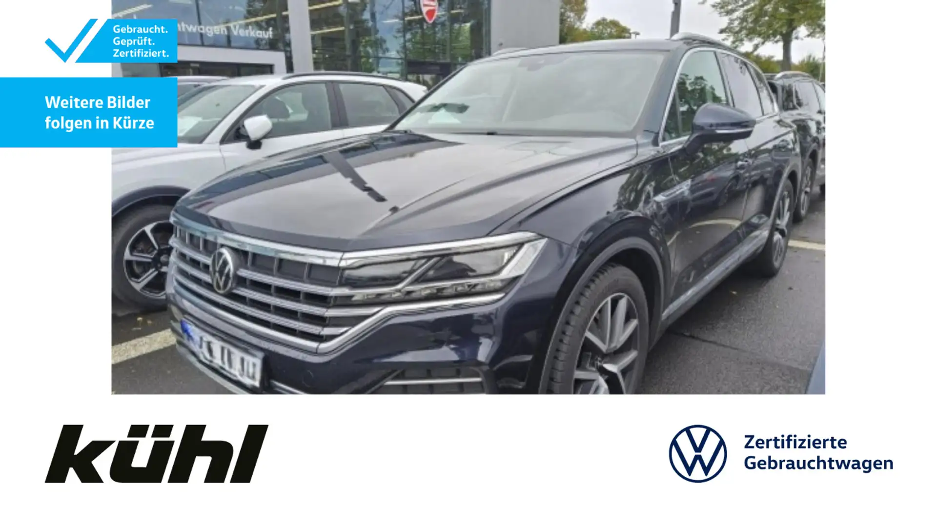 Volkswagen Touareg 3.0 TDI 4M Tip. Elegance IQ.Light/Luft/A Blau - 1