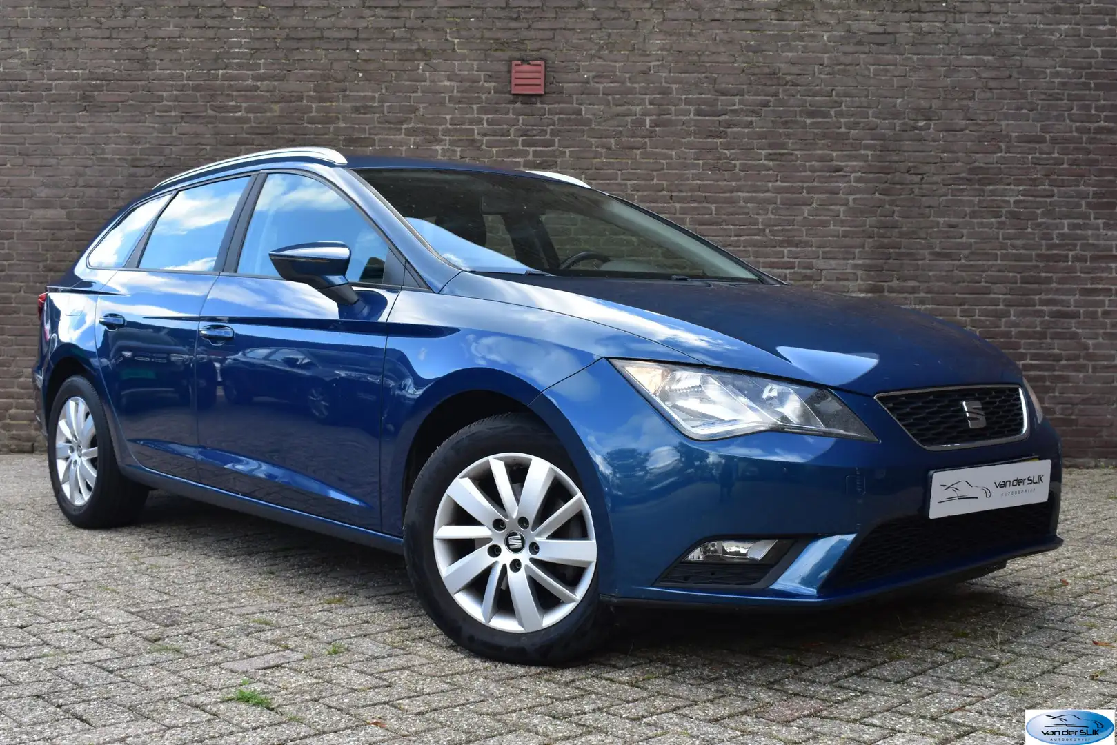 SEAT Leon ST 1.4 TSI Style Clima, Cruise Control Blauw - 1