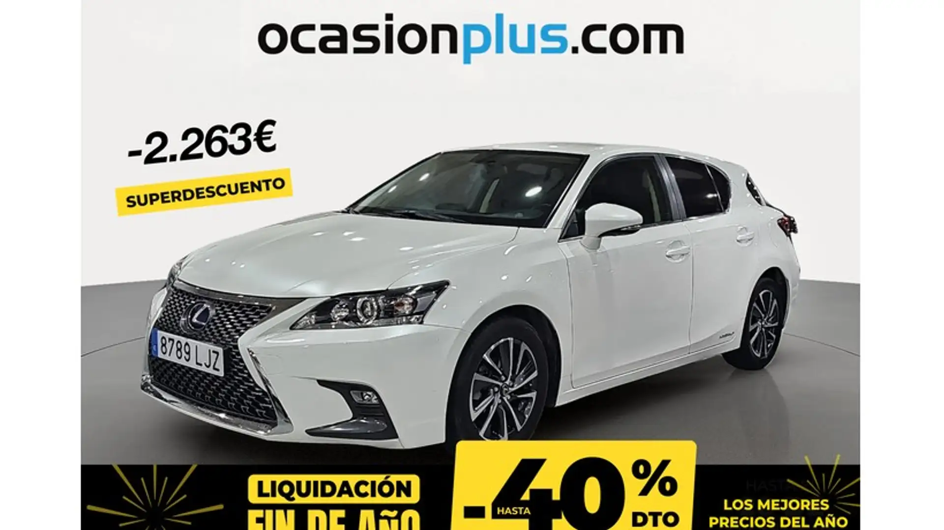 Lexus CT 200h Sport Edition Blanc - 1