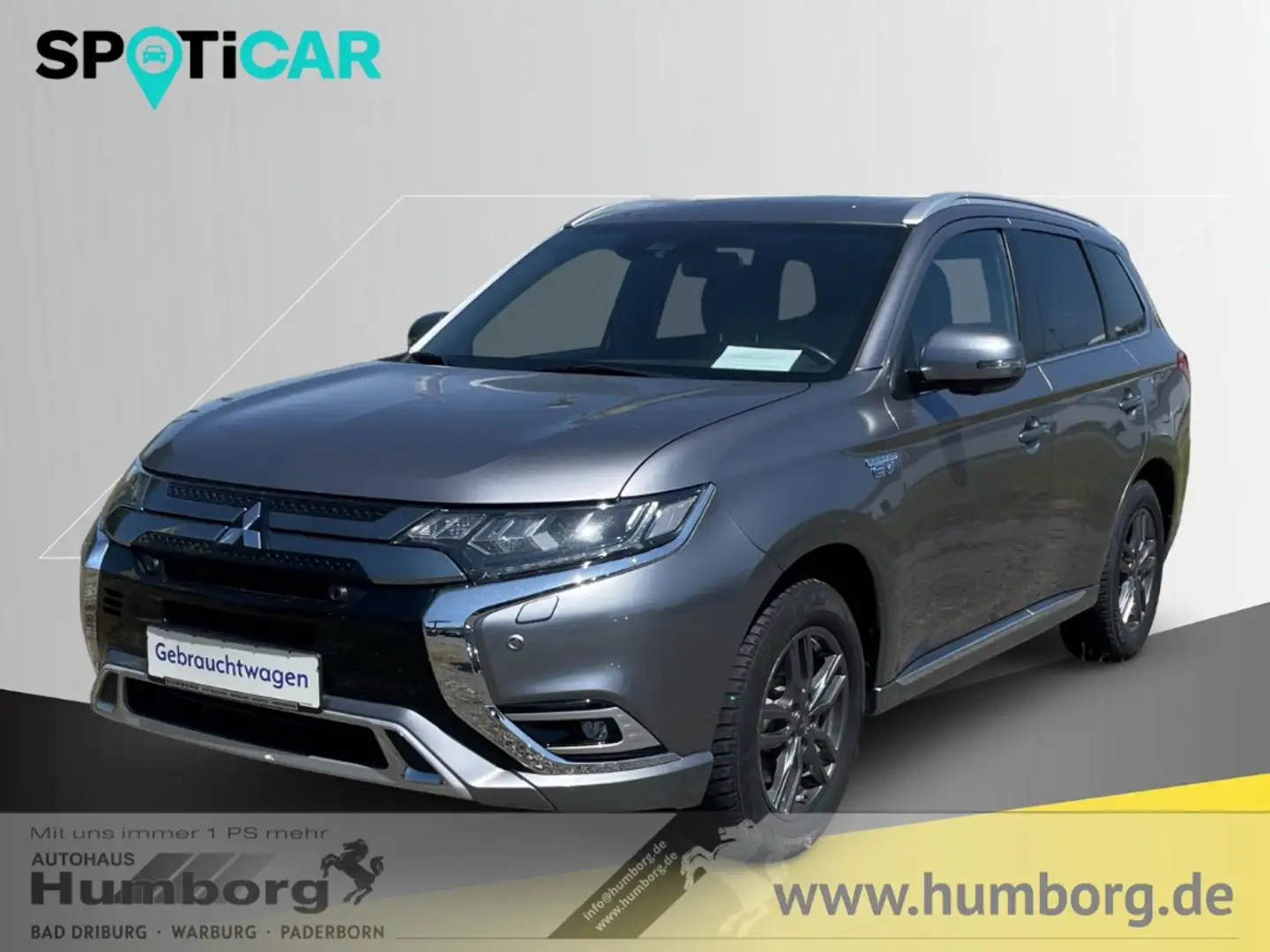 Mitsubishi Outlander Top 4WD 2.4 PHEV Plug-in Hybrid StandHZG Soundsyst Grijs - 1