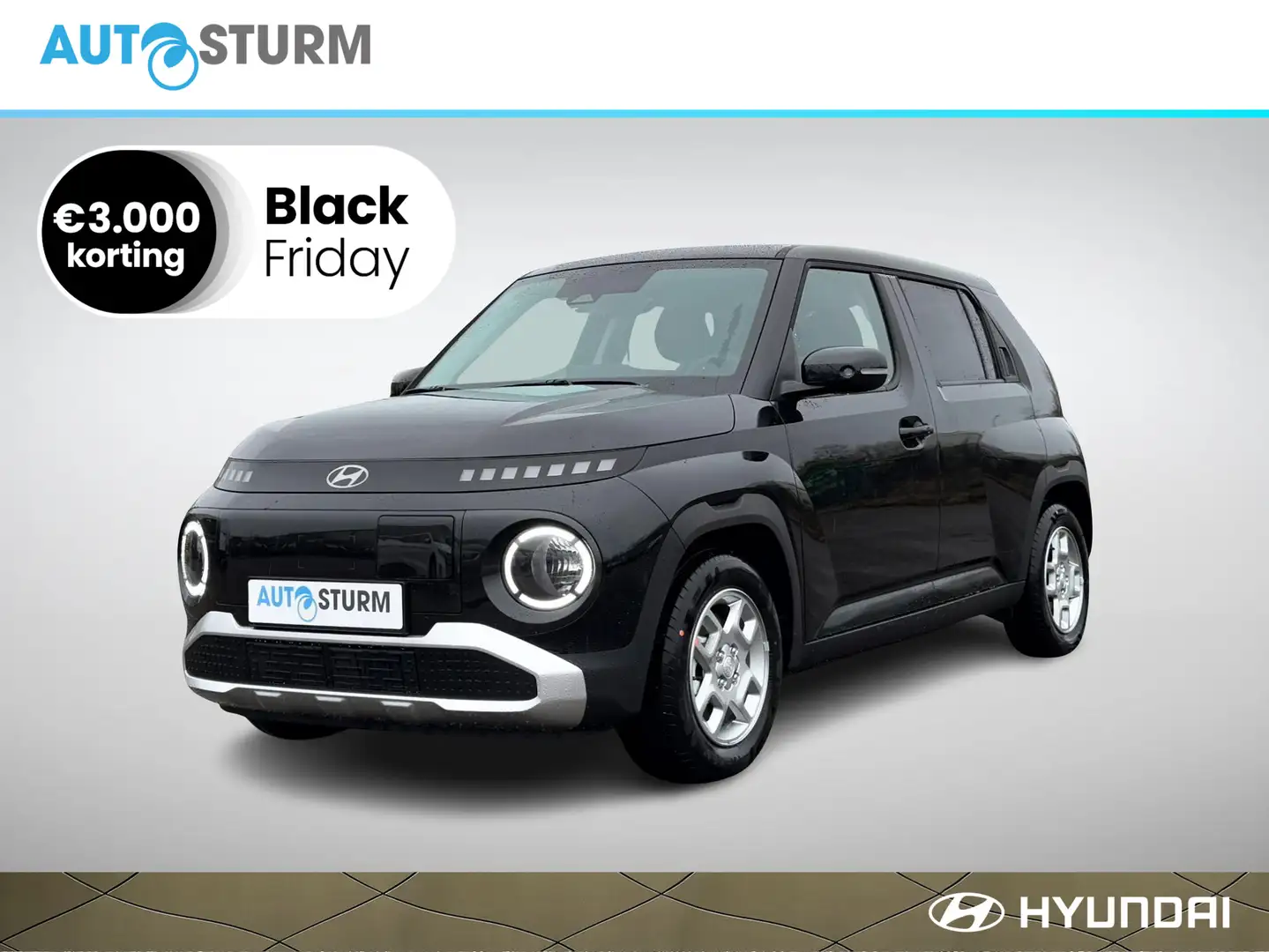 Hyundai Inster Pulse 49 kWh + Winterpack Noir - 1