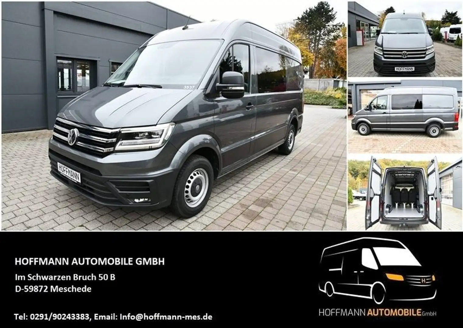 Volkswagen Crafter Kasten Mixto 6-Sitzer 35 Trendline L2H2 Gris - 1