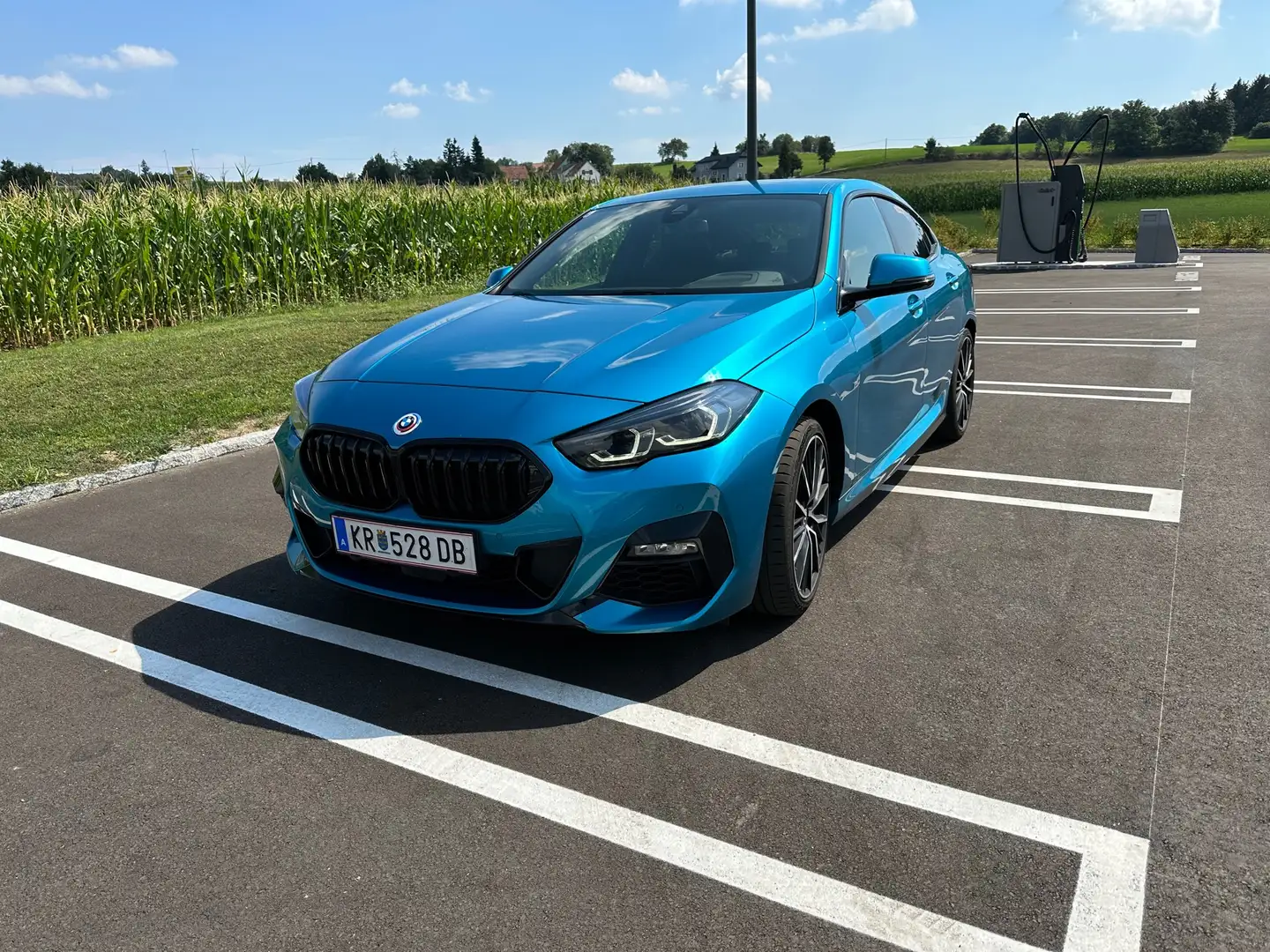 BMW 220 i Grand coupe Blau - 2
