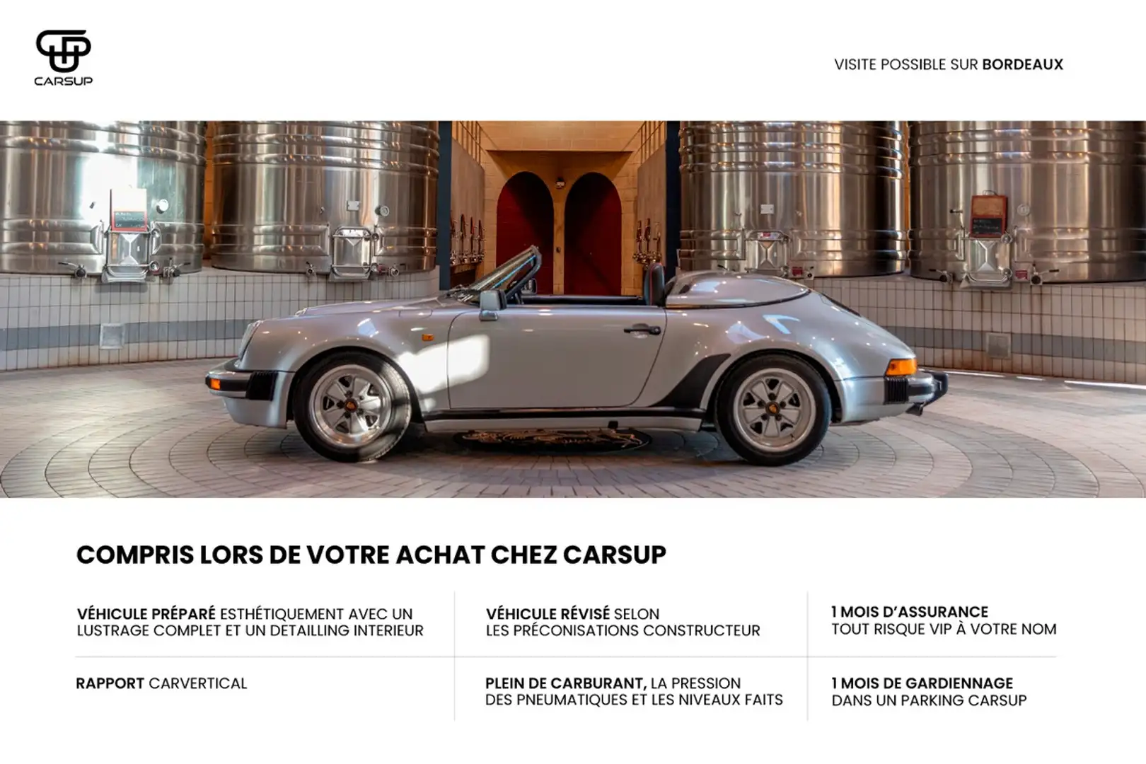 Porsche 911 Type G Speedster Gris - 2