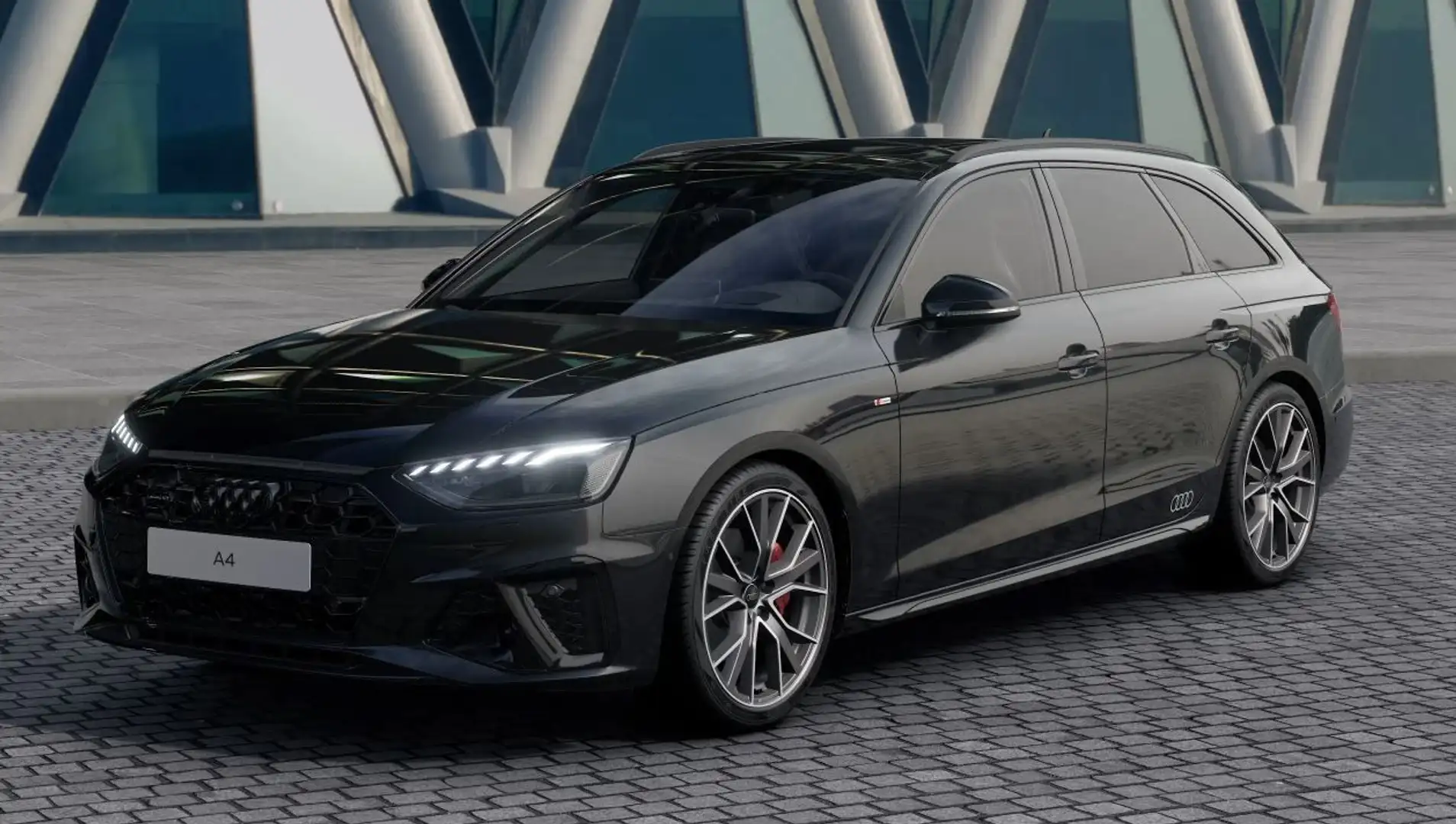 Audi A4 Avant 40TFSI q comp S LINE BLACK PANO AHK B&O Schwarz - 1