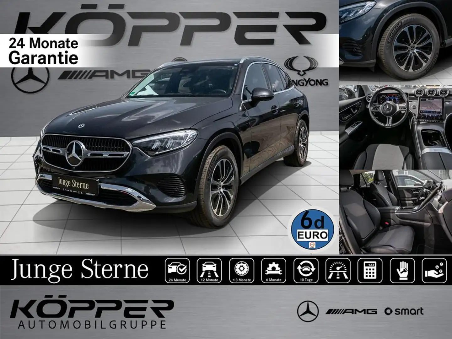 Mercedes-Benz GLC 200 4M Avantgarde Advanced PLUS AHK Standhzg Gris - 1