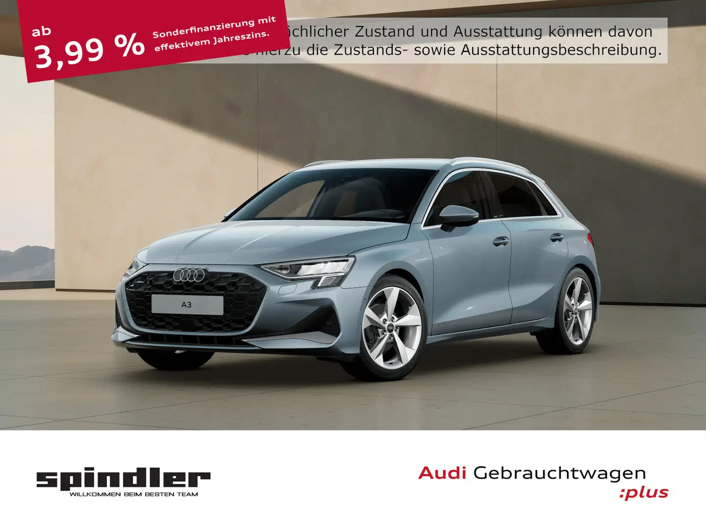 Audi A3 advanced 35TFSI S-tronic/ Navi, AHK Grau - 1