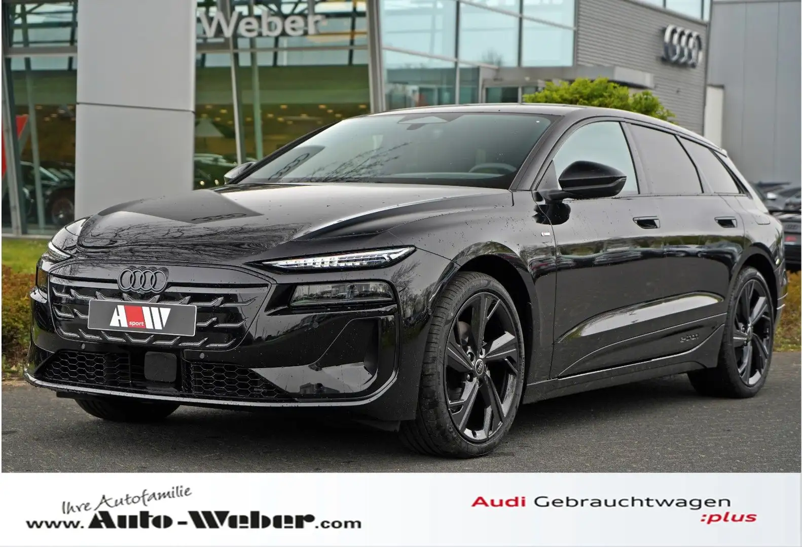 Audi A6 Avant e-tron S-LINE TECH PLUS MMI PRO AHK Schwarz - 1