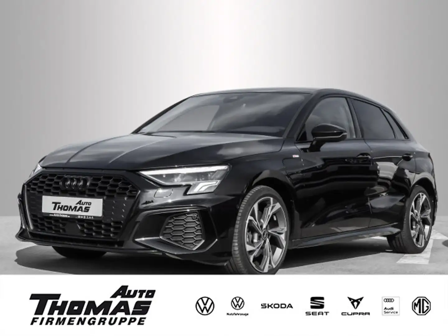 Audi A3 S line 40 TFSI e S tronic PDC+SHZ Schwarz - 1