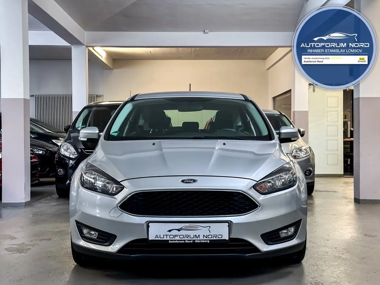 Ford Focus Lim. C&C *AUTOMATIK*NEU ZAHNRIEMEN+SERVICE Silber - 2