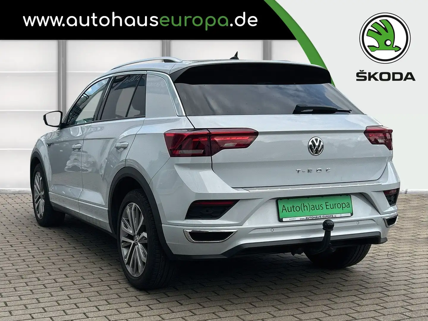 Volkswagen T-Roc 1.5 TSI DSG Sport Matrix 2xKlima ACC AHK Kam. Zilver - 2