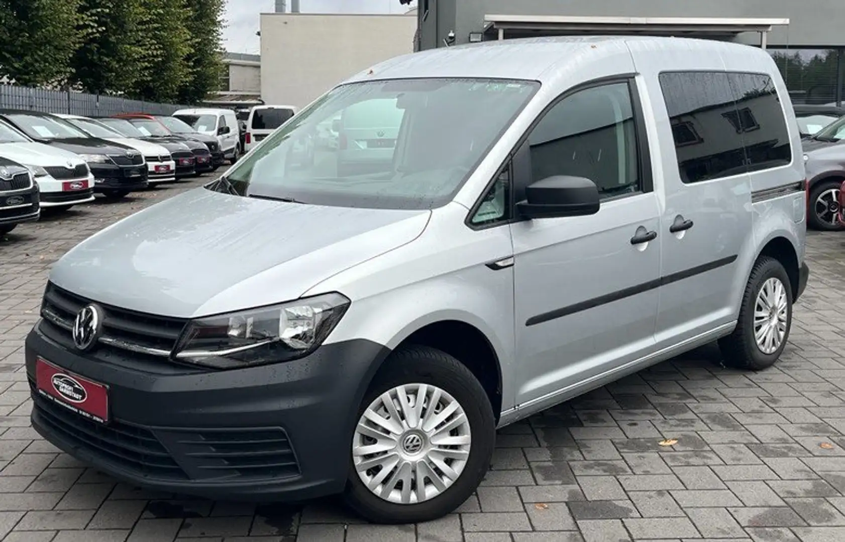 Volkswagen Caddy TÜV AU NEU*Allweter*PDC*KLIMA*STAND-HEIZ* Silber - 1