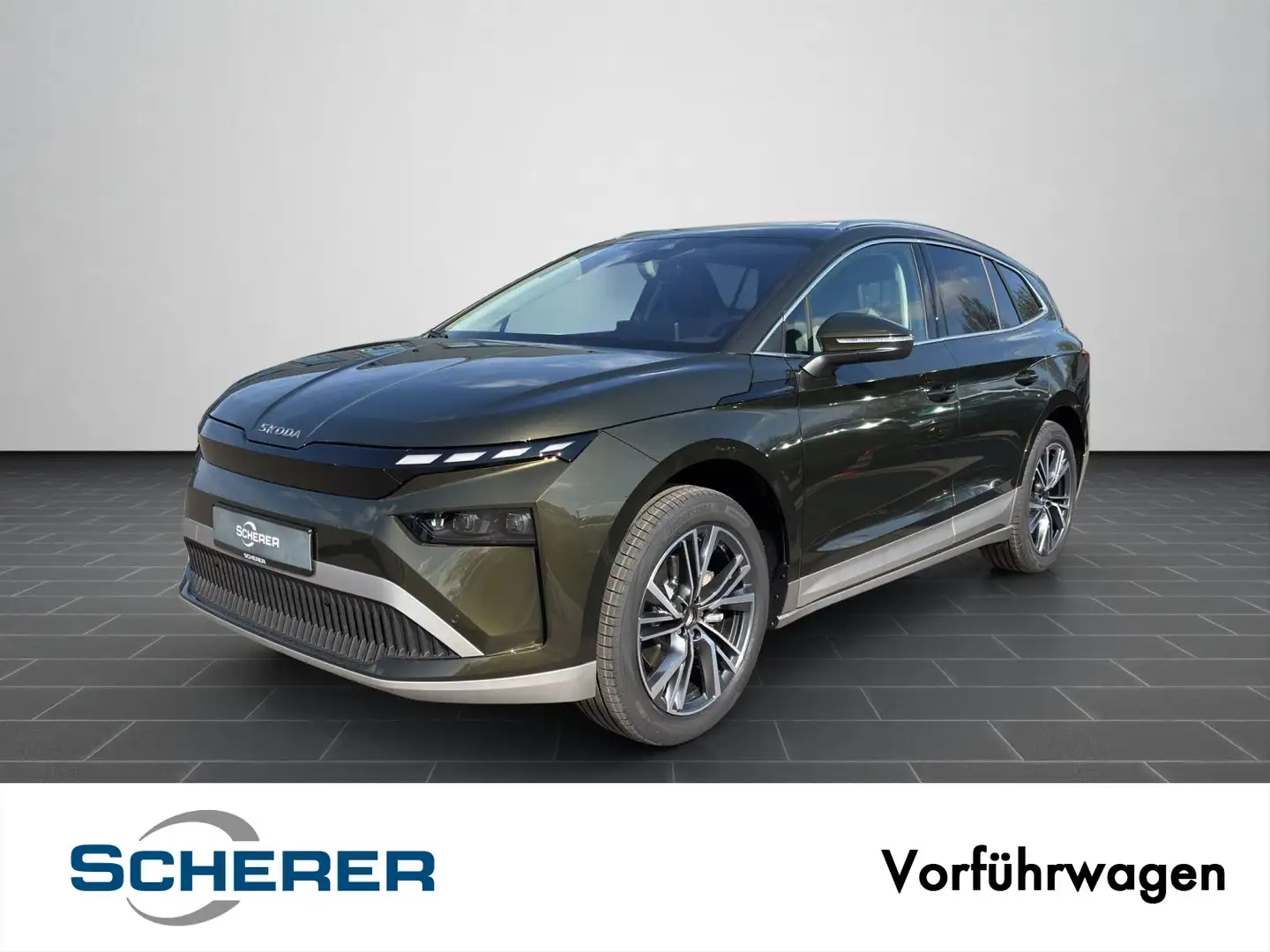 Skoda Enyaq 60 63 kWh Batterie Elektromotor 150 kW 1-G Verde - 1