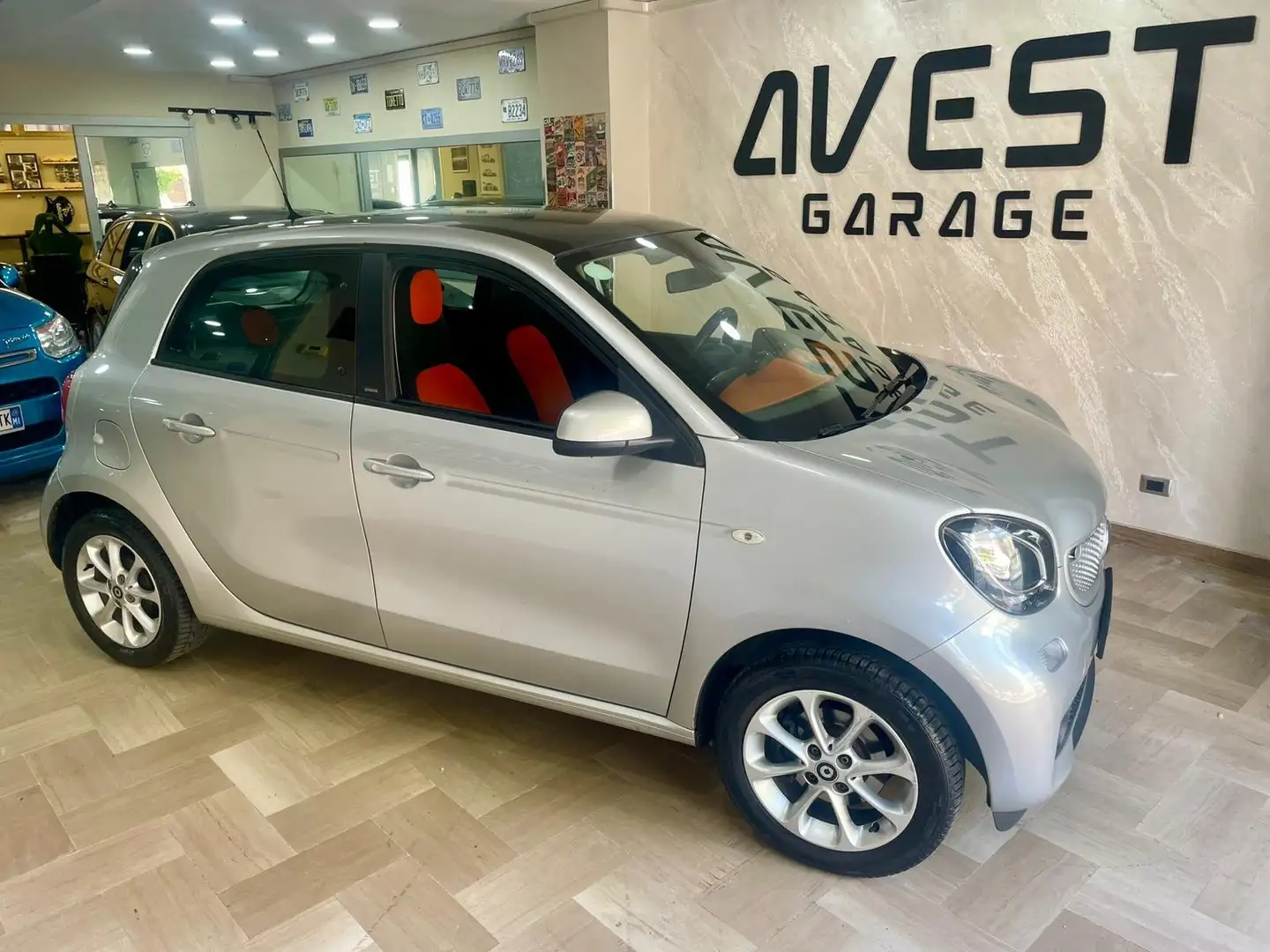 smart forFour Forfour 1.0 Passion 71cv + Tetto Panoramico Argento - 1