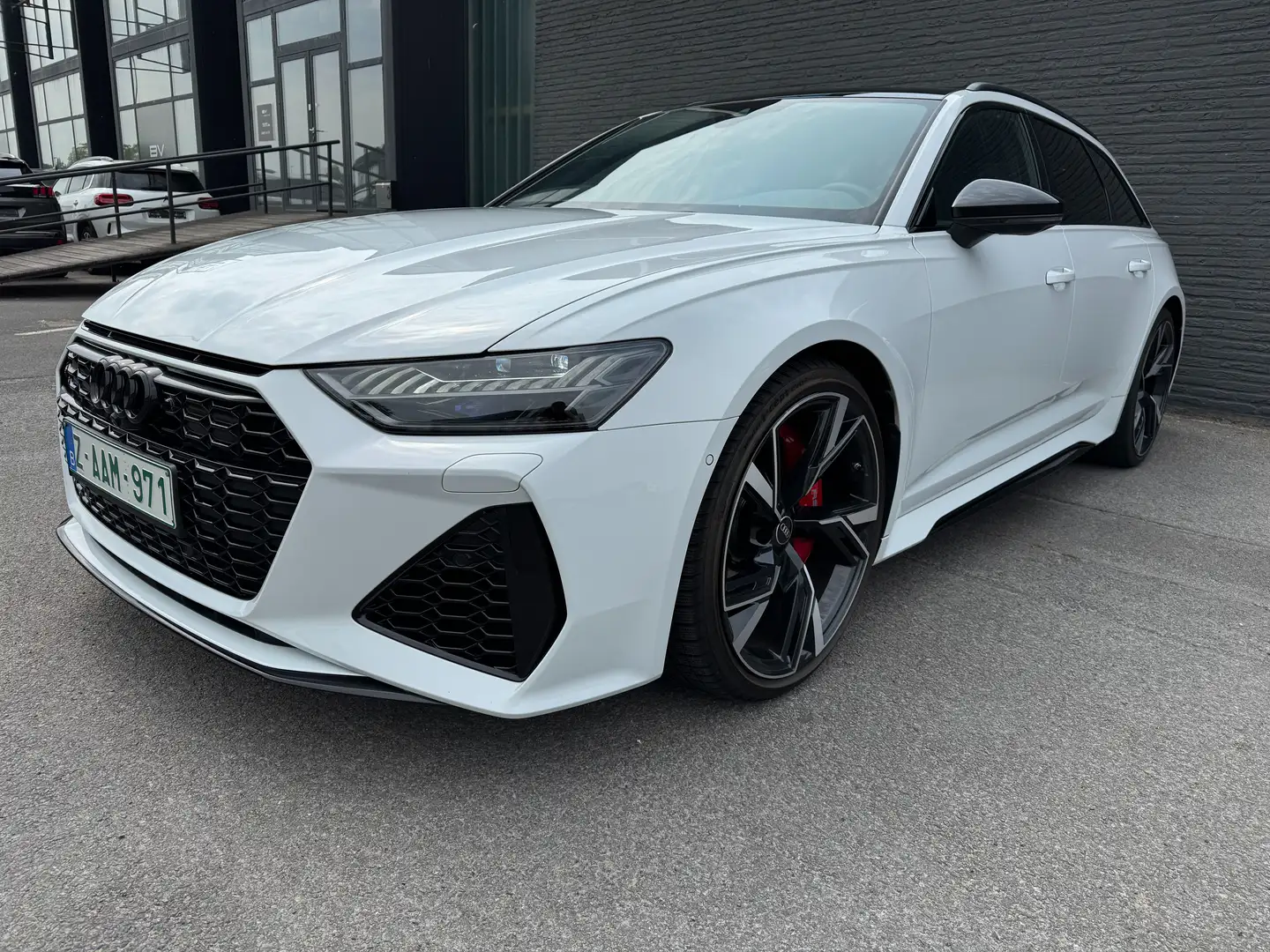 Audi RS6 RS6 Avant 4.0 TFSI Lichte vracht/BTW Blanc - 1